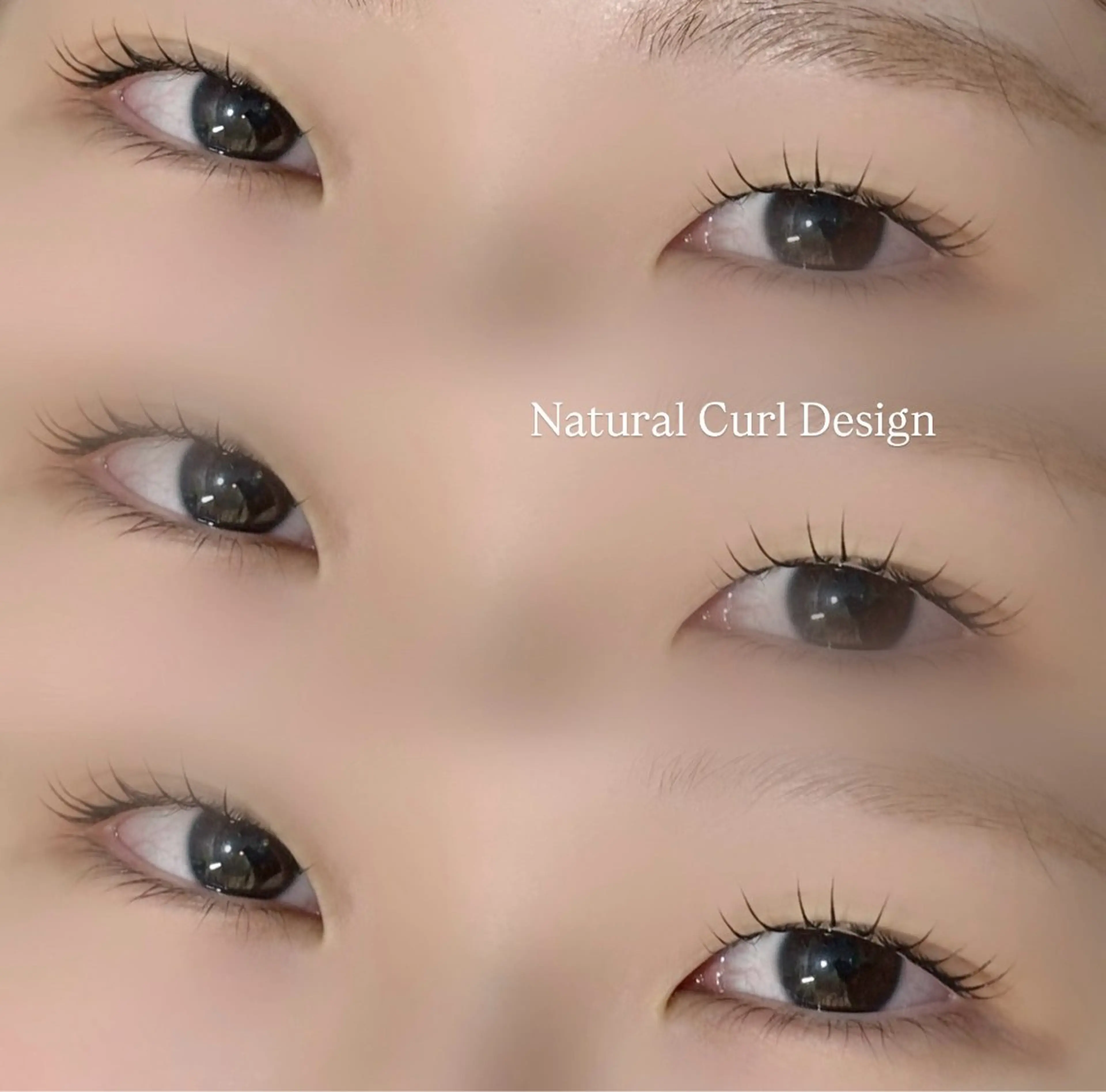 マツエク・マツパ ナチュラル Ggrow akoのマツエク・マツパデザイン