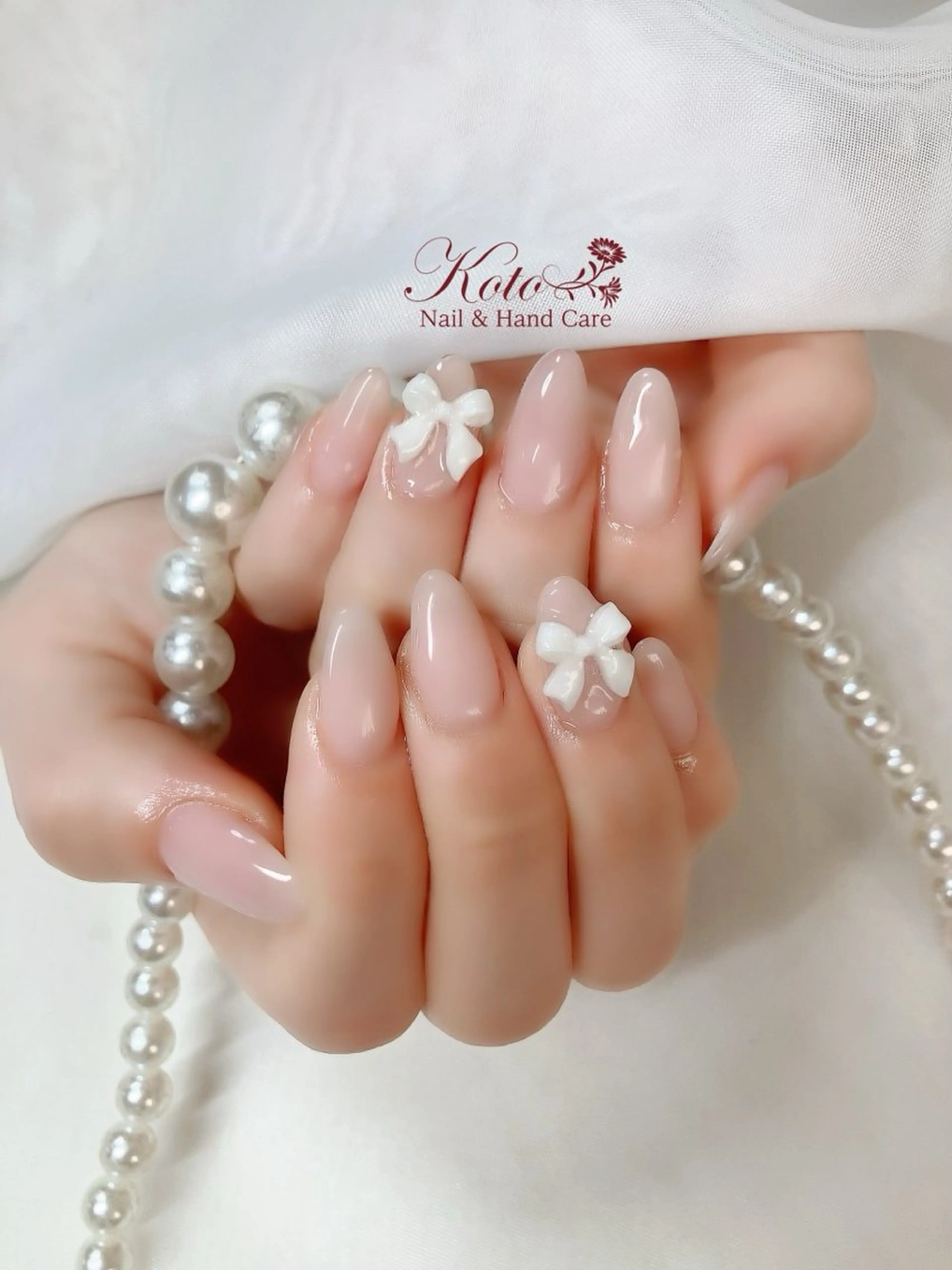 ネイル 長さ出し ジェルネイル 持ち込み ニュアンスネイル 赤色 ハンドネイル Nail Salon KOTOのネイルデザイン