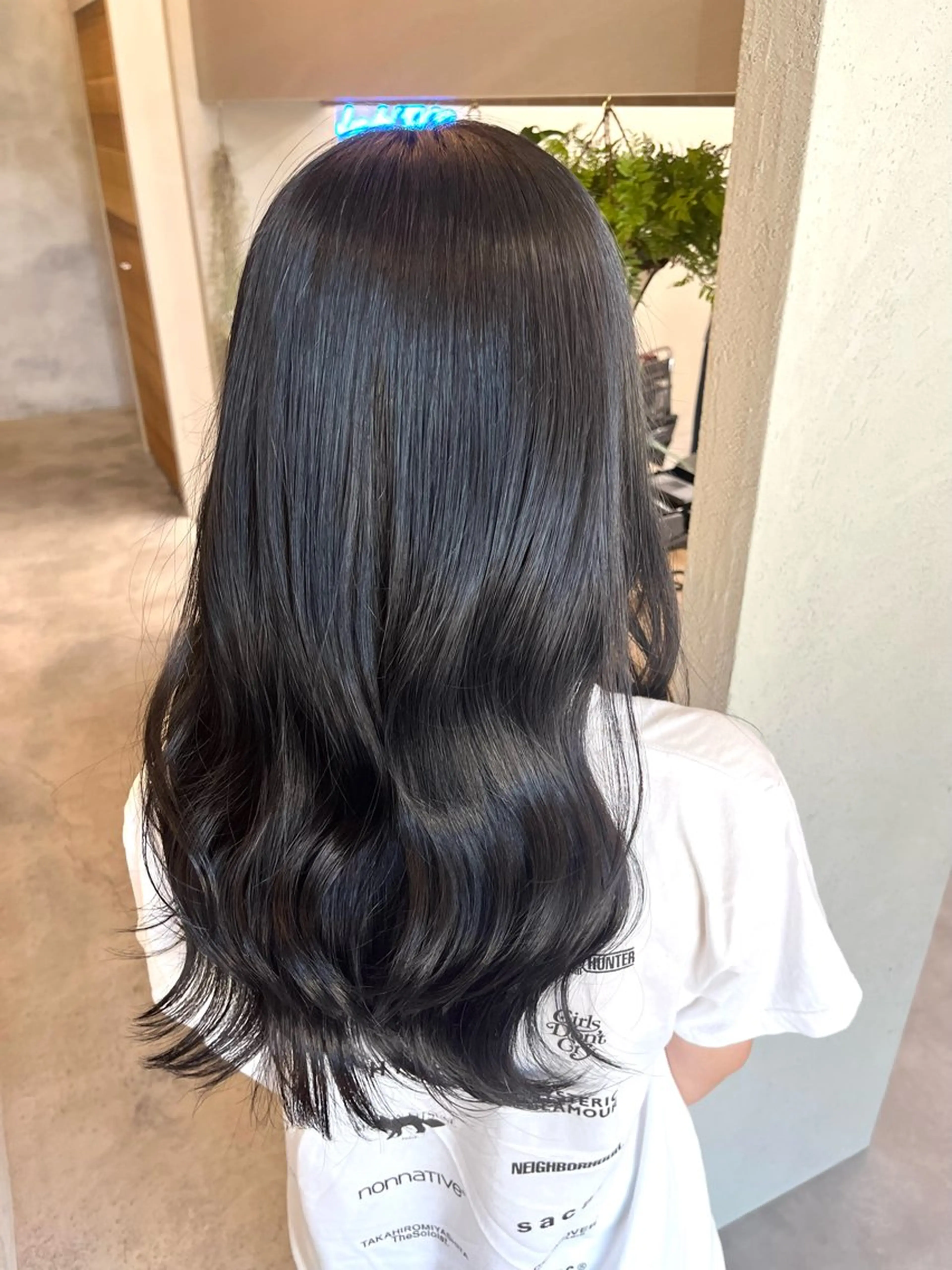 ロング カラー Salon de  COCO所属・Yuka /ツヤカラー✨のヘアスタイル