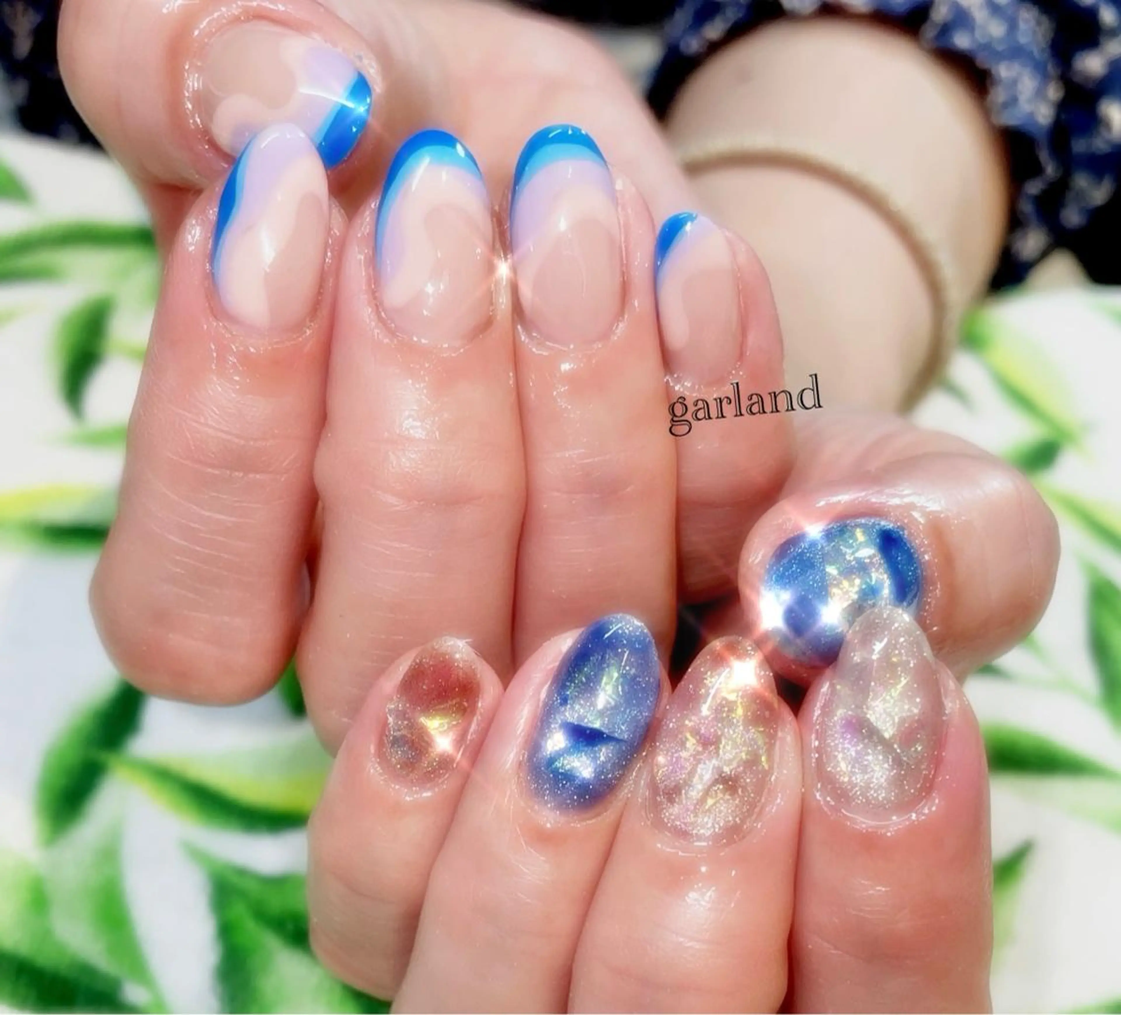 ネイル ハンドネイル Garland Nail.maoのネイルデザイン