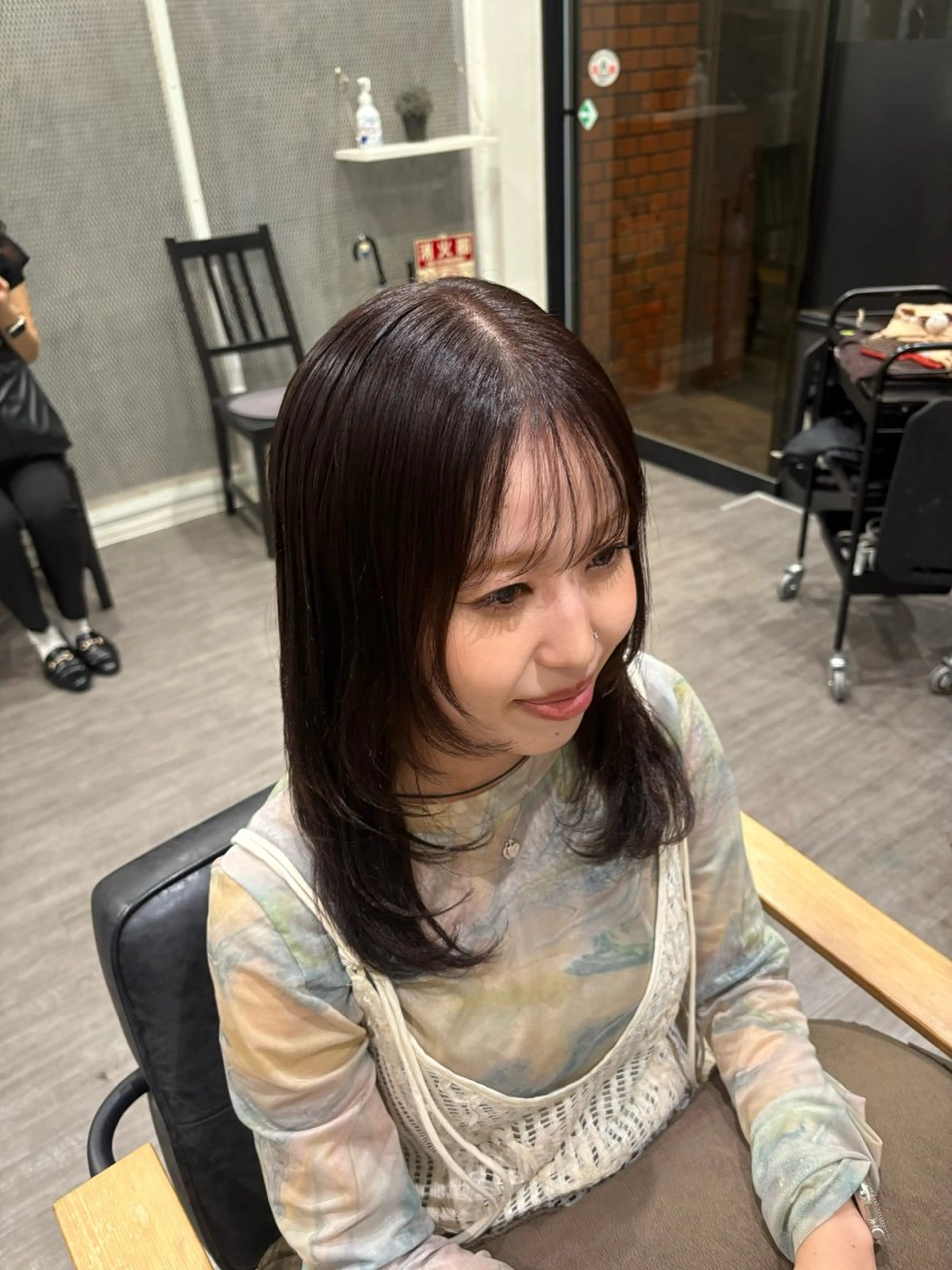 ミディアム カラー nijika/ カラーモデル募集🫧のヘアスタイル