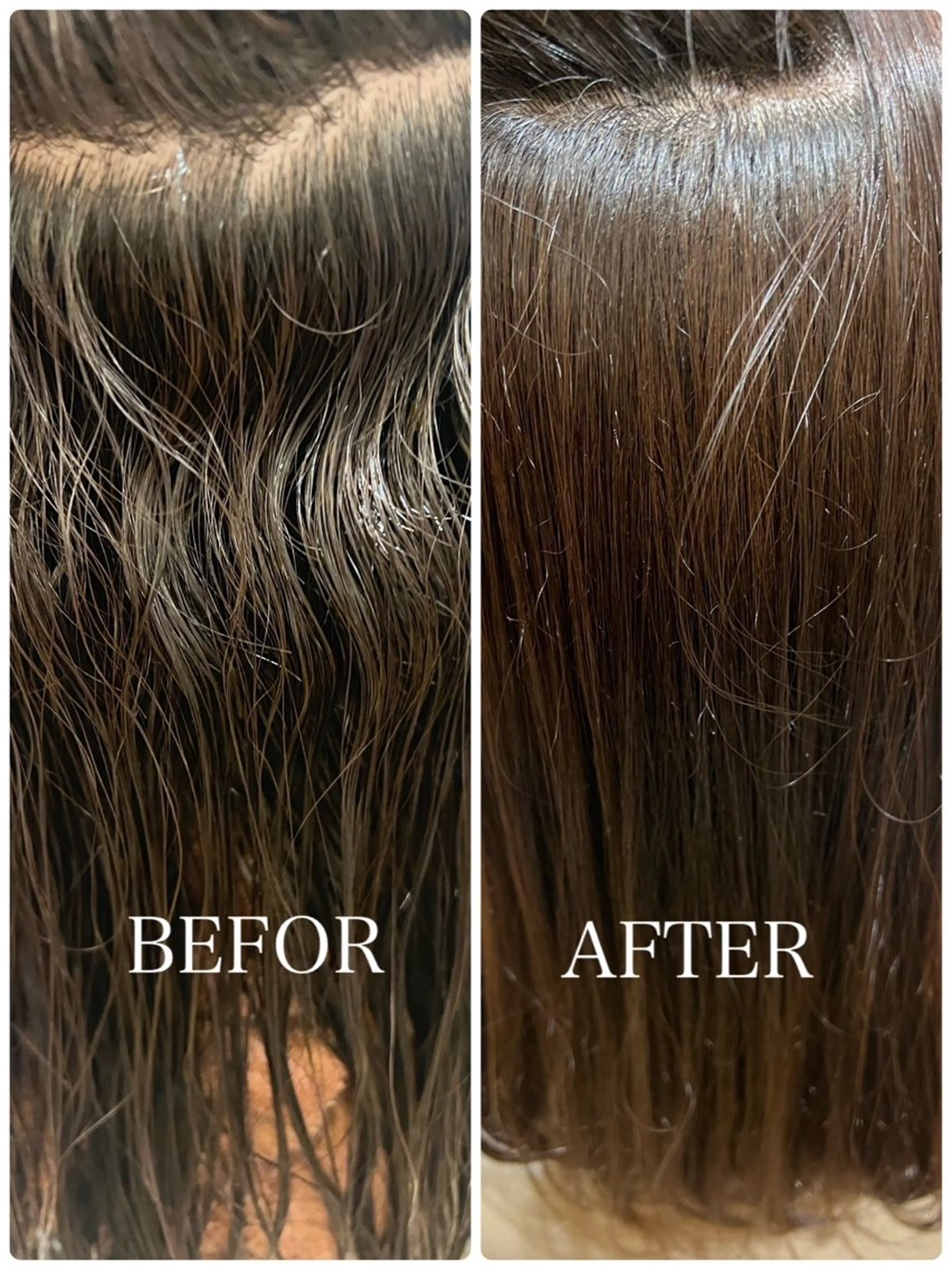 ミディアム パーマ BEAUTRIUM 穂乃香のヘアスタイル