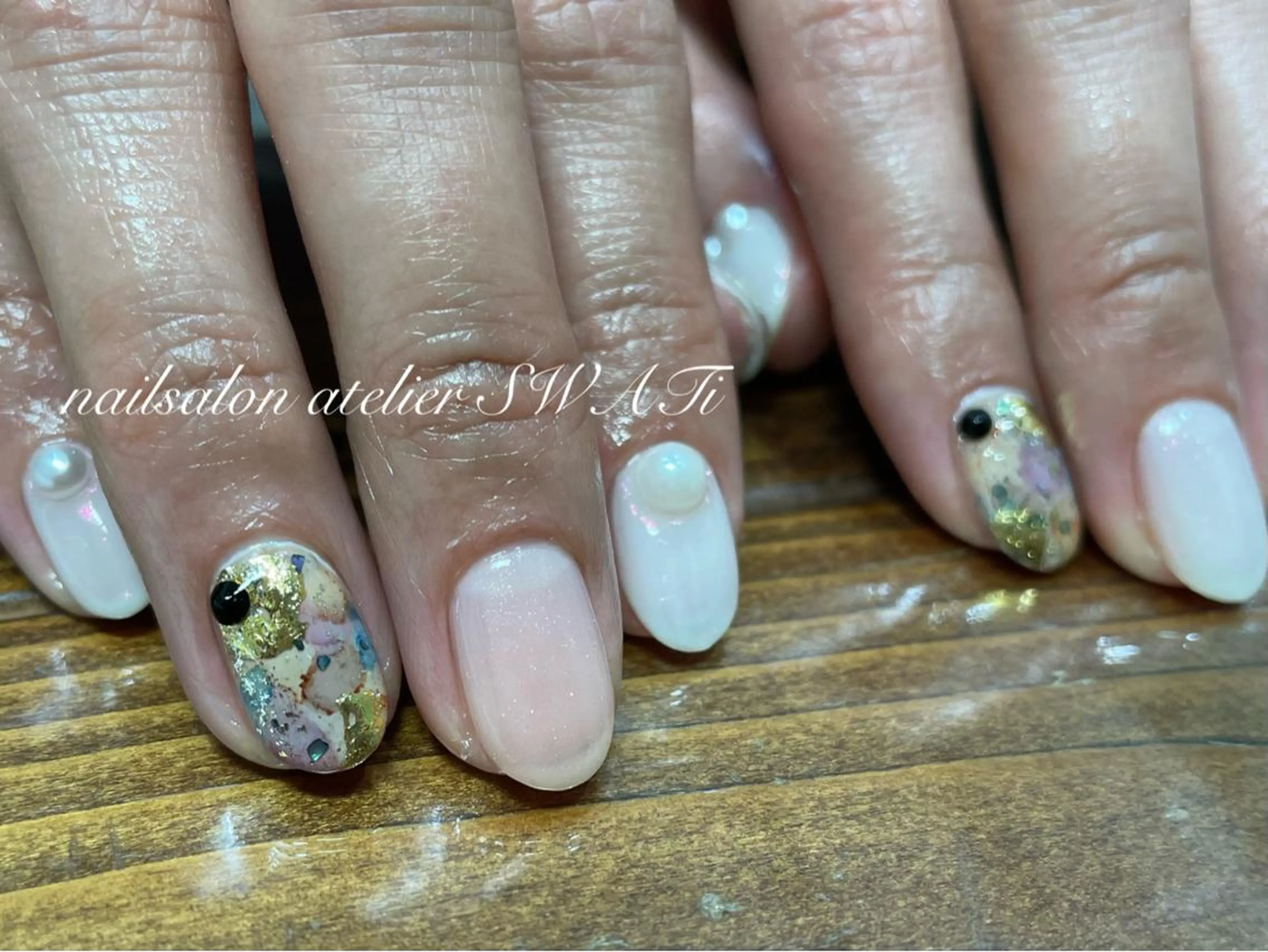 ネイル ヘアーサロン大野所属・nailsalon SWATiのネイルデザイン