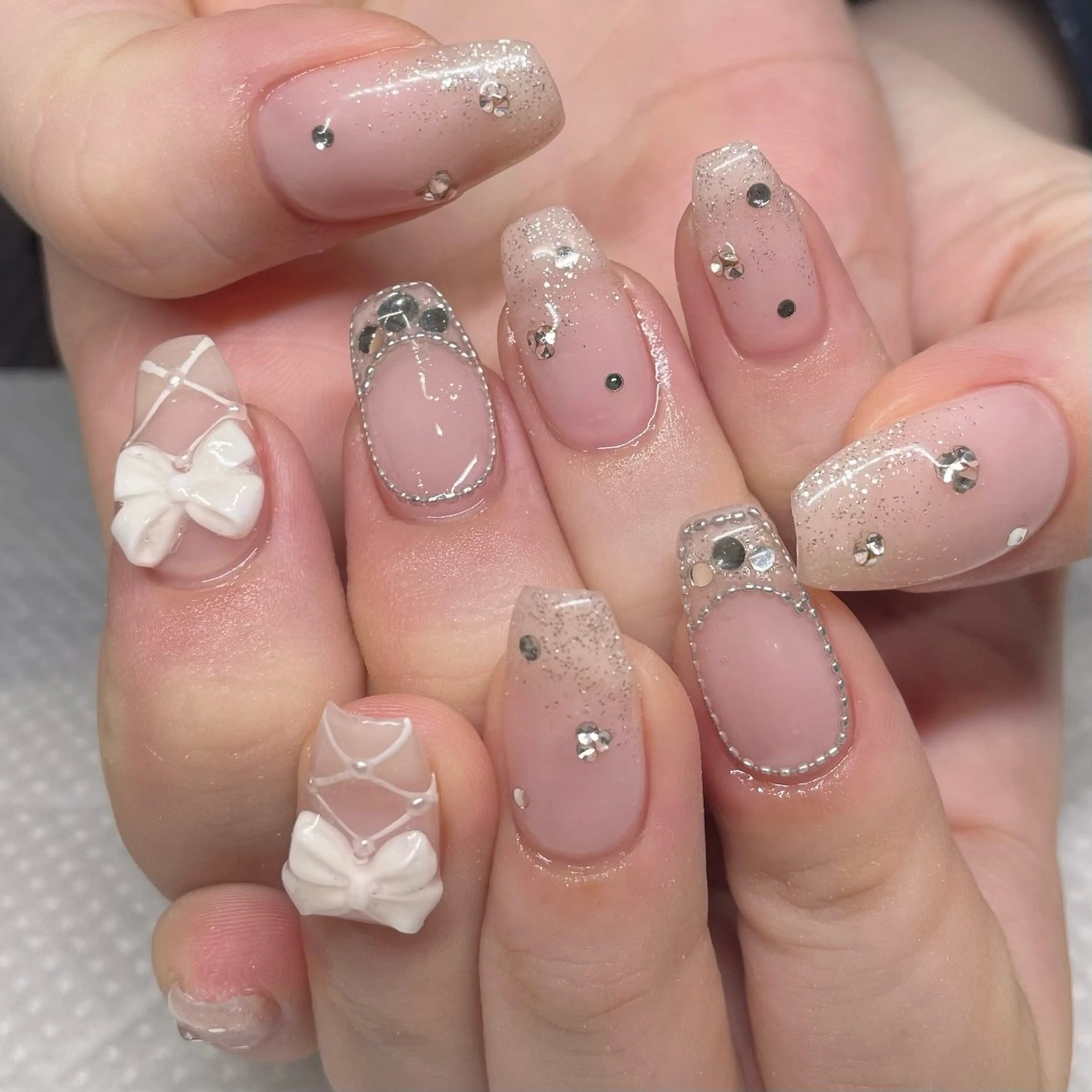 ネイル ガーリー Ricnail☾ ayanoのネイルデザイン