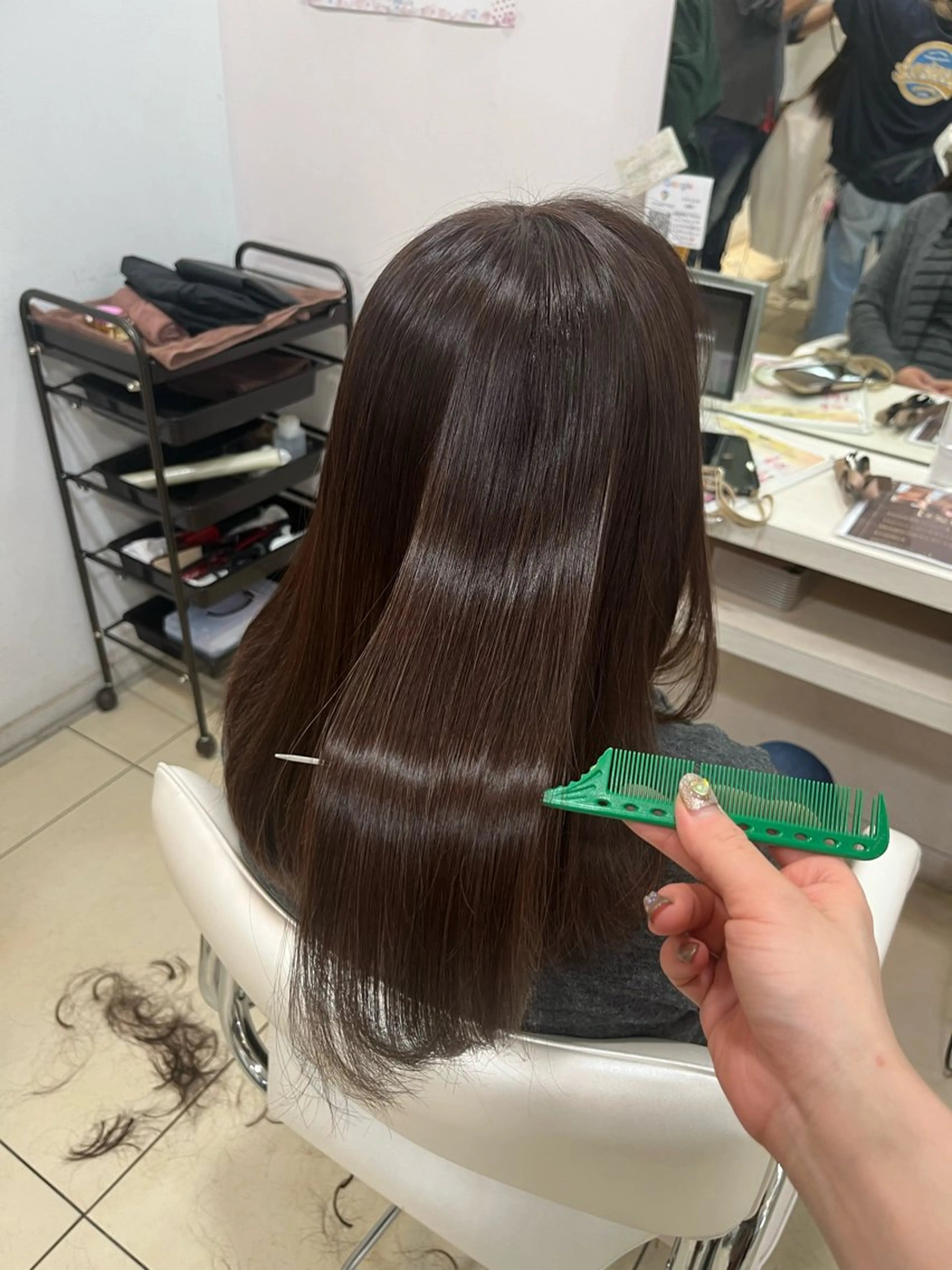 ロング カラー 髪質改善 ヘアカラー 🤎ベージュカラー/ 髪質改善/山岸🤎のヘアスタイル