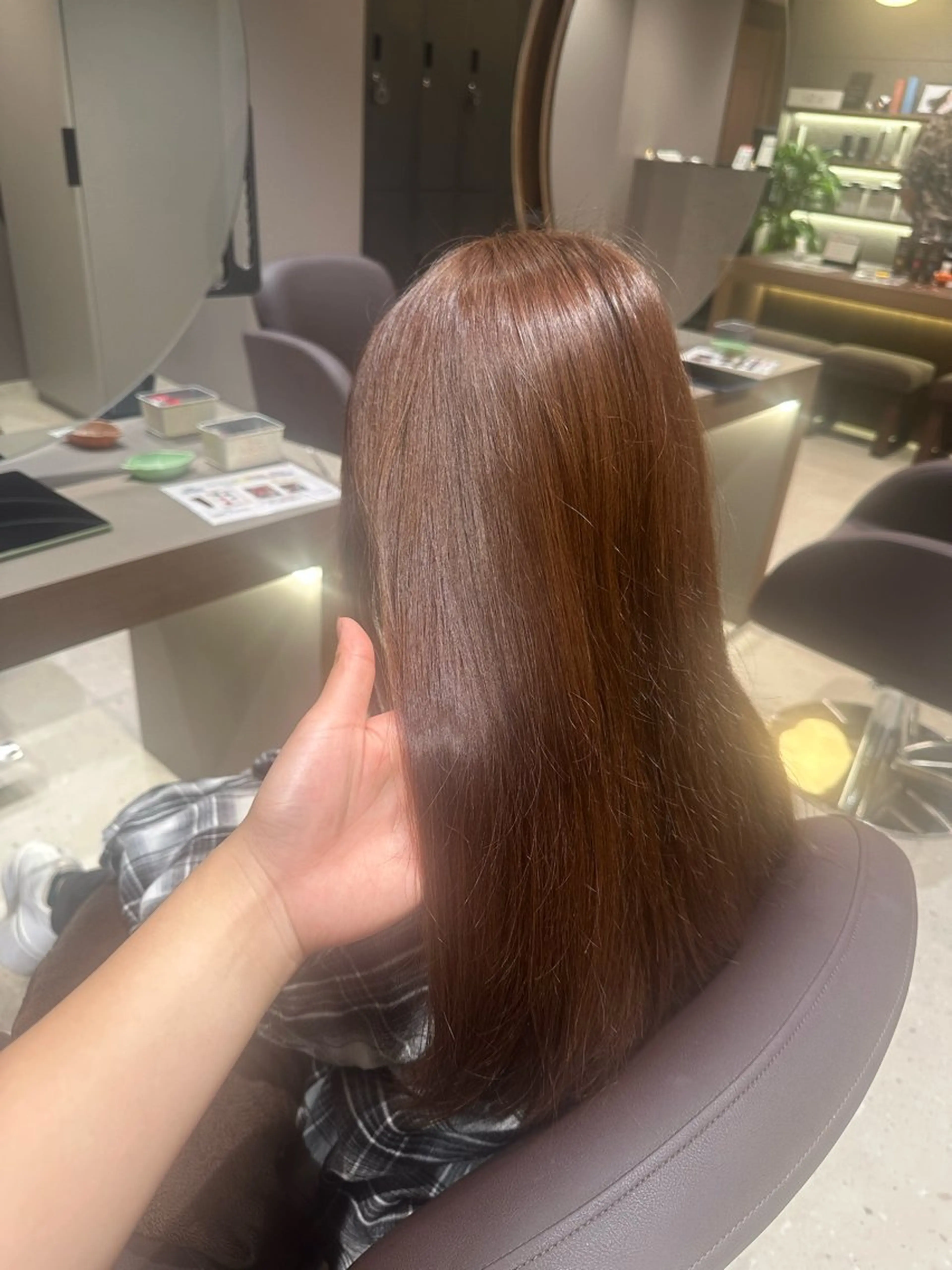 カラー ヘアカラー トリートメント 🖤ྀི渡邉 あみか🖤ᩚのヘアスタイル