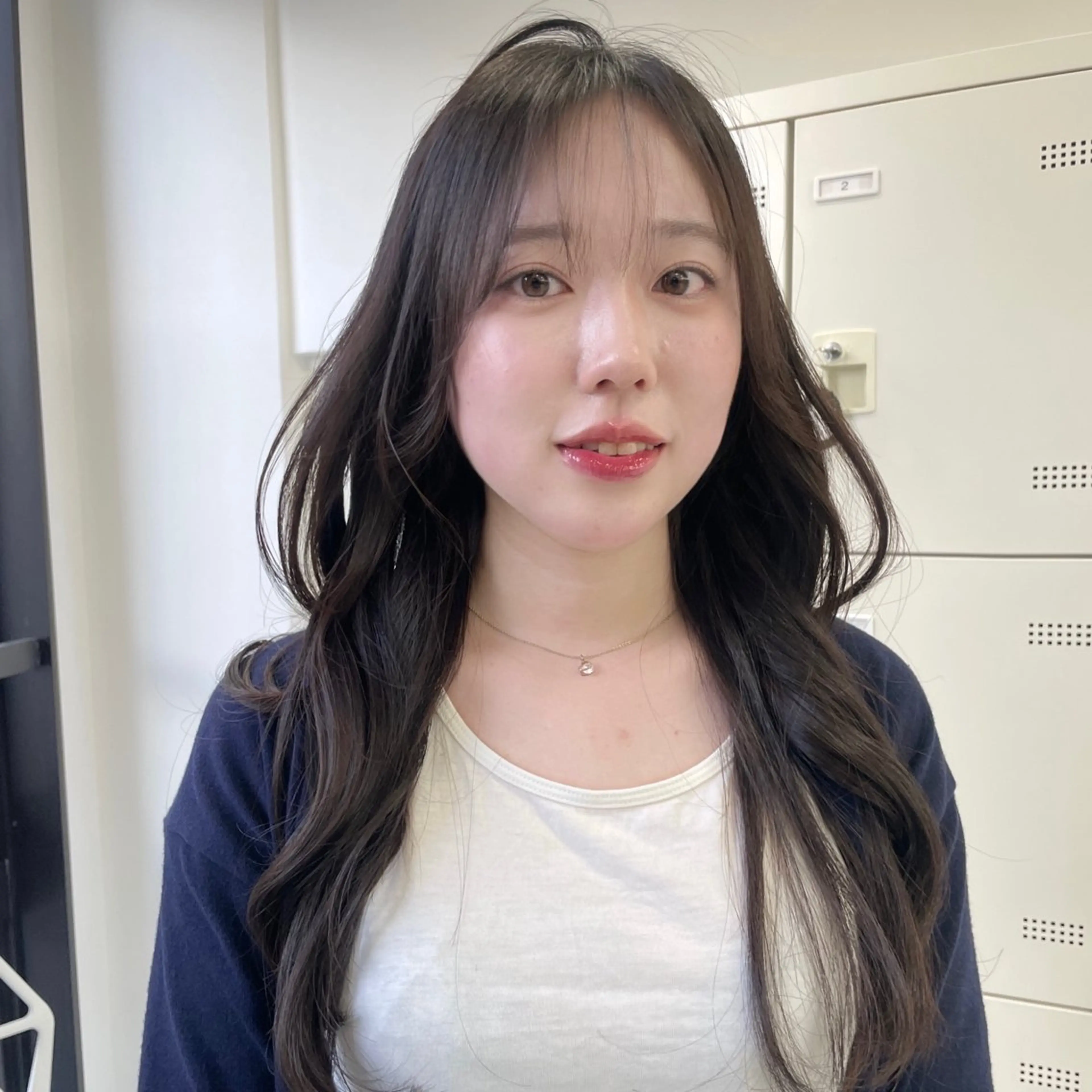 ロング カット MOE 福岡韓国ヘア✧︎のヘアスタイル