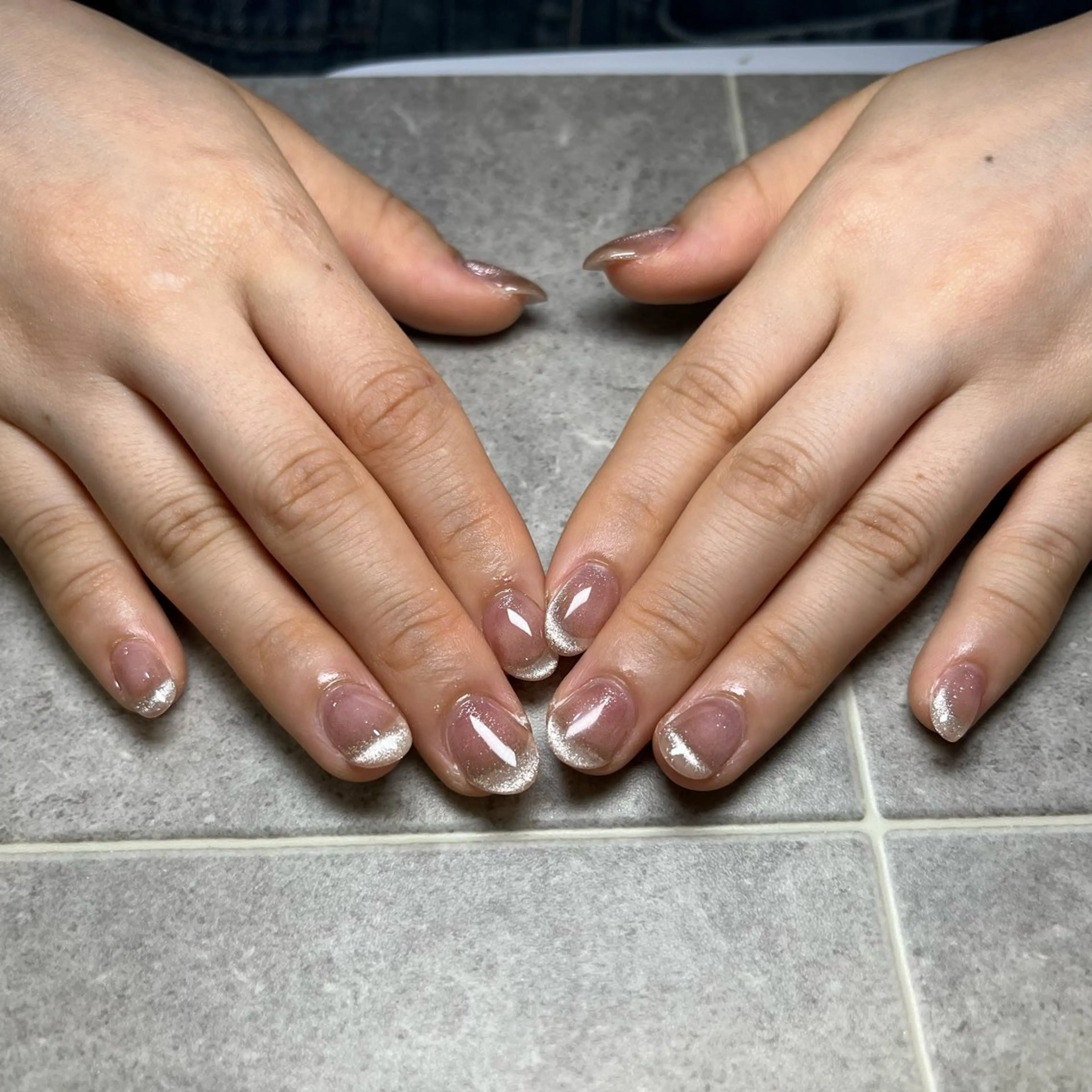 ネイル フレンチネイル ハンドネイル elu 船橋店 Fukaのネイルデザイン