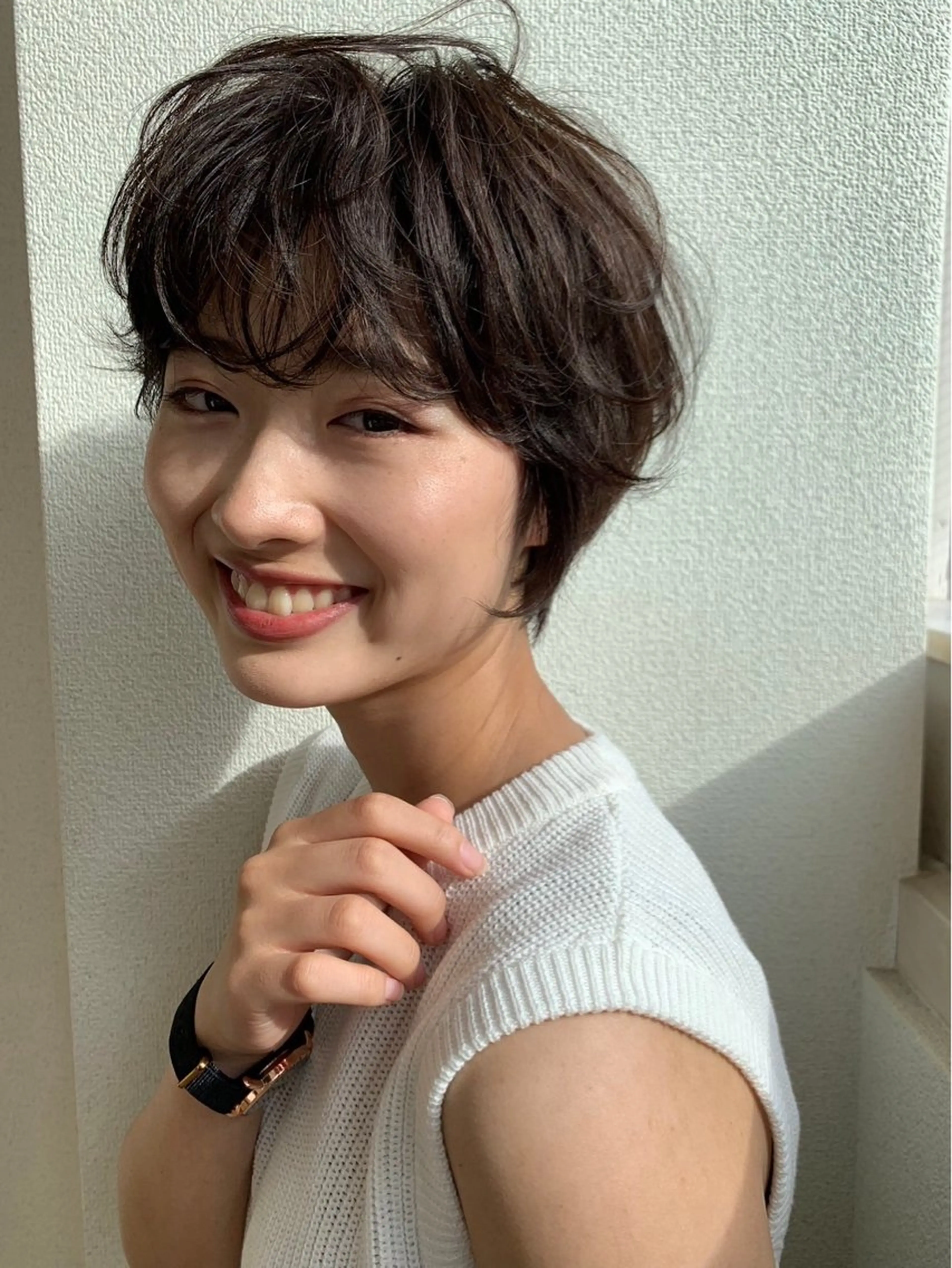 ショート 横浜/艶髪/アレンジ FACE。ゆのんのヘアスタイル