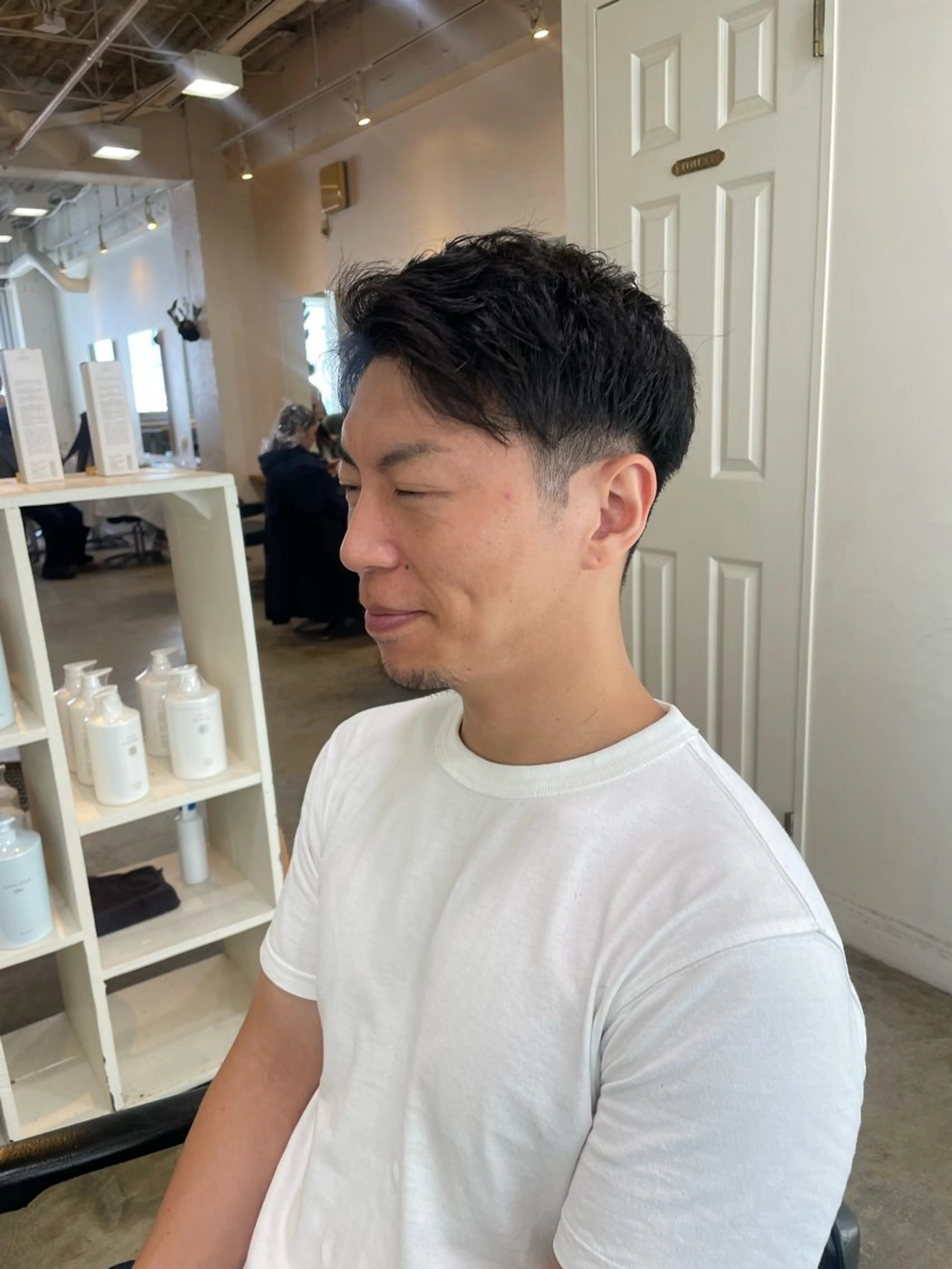 ショート メンズ RIN／韓国ヘア レイヤーカットのヘアスタイル