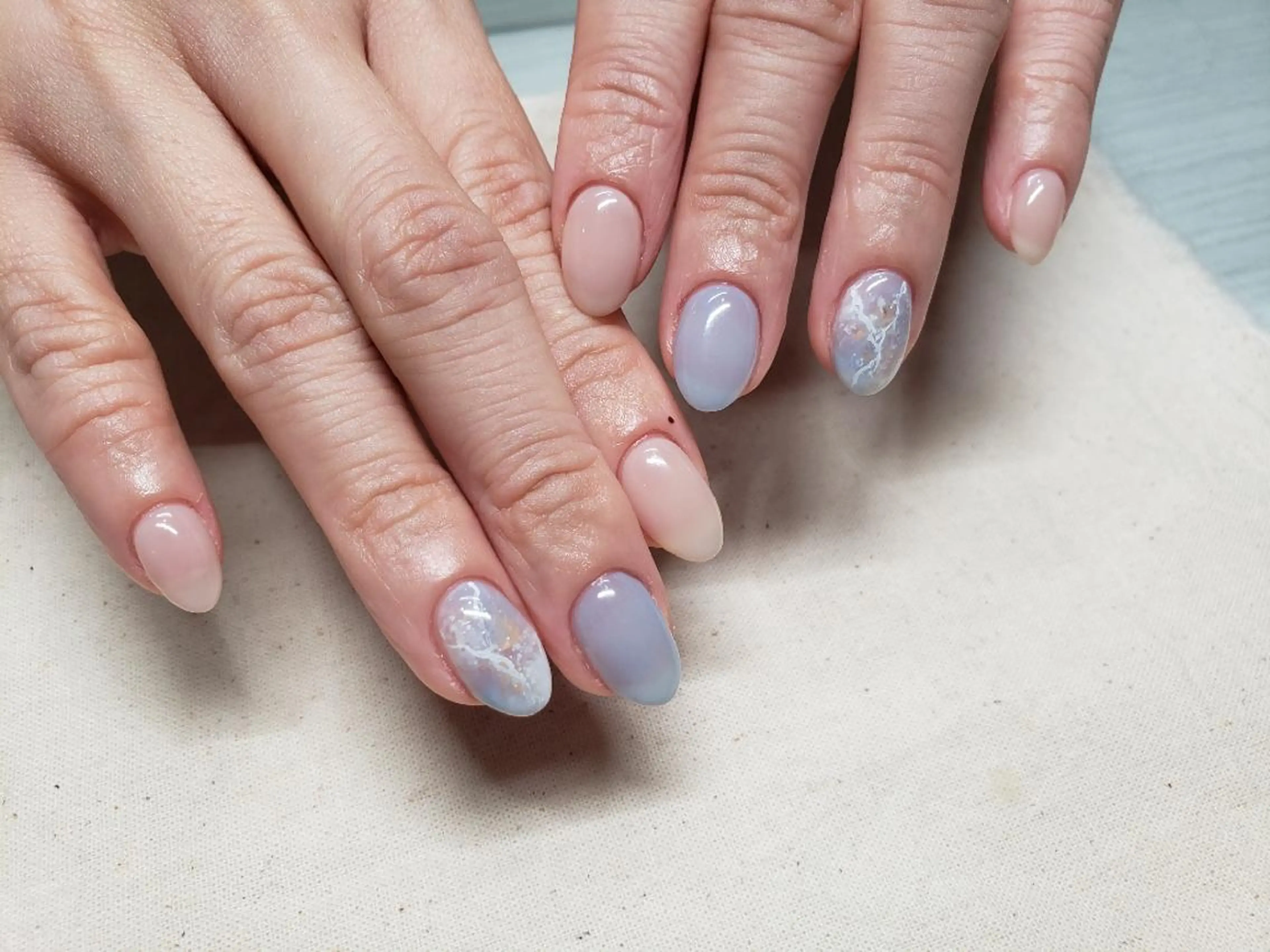 ネイル ハンドネイル Bianca名駅 🪼店長sagawaのネイルデザイン