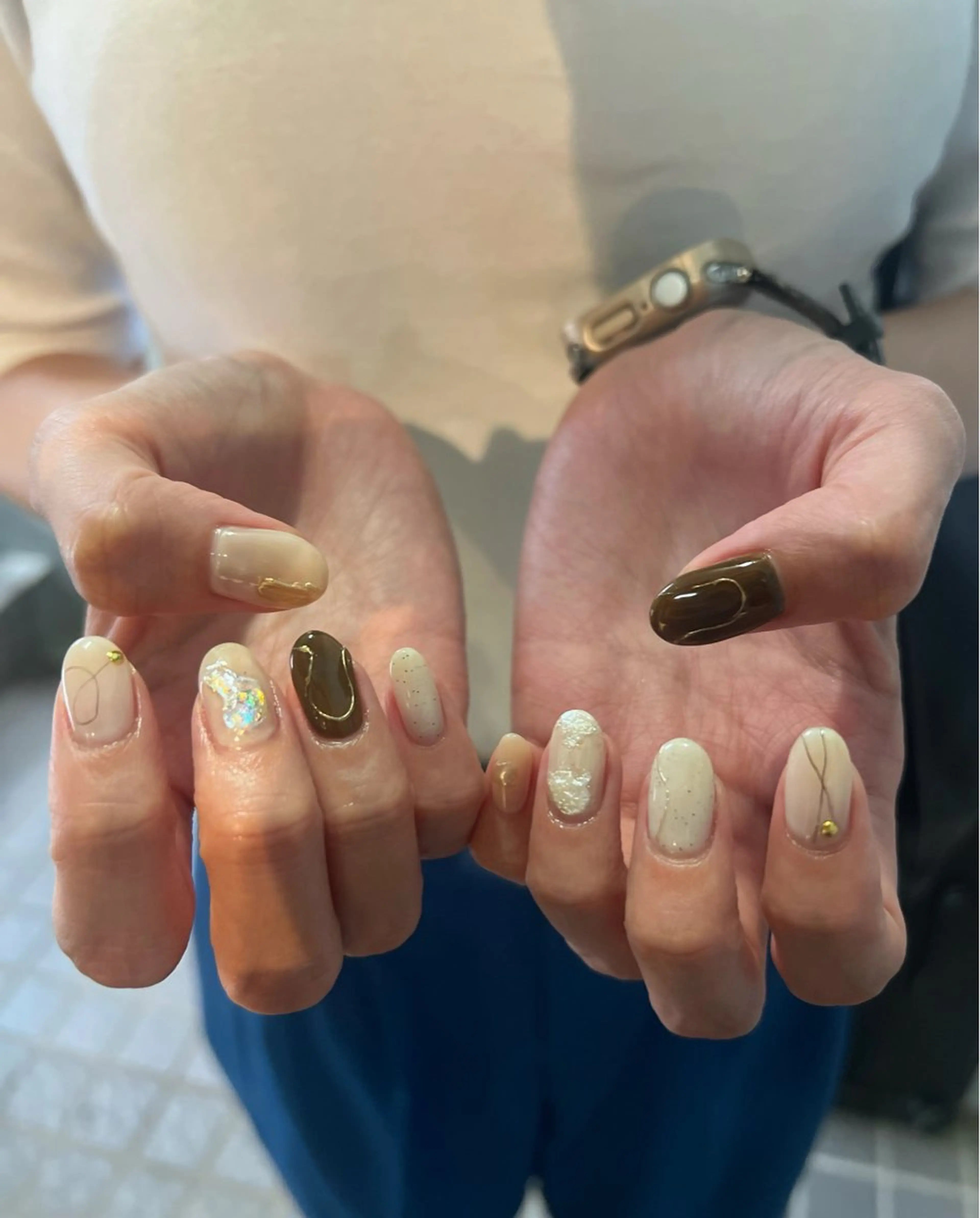 ネイル ハンドネイル ヘアメイクネイリスト 💄💅hidemiのネイルデザイン