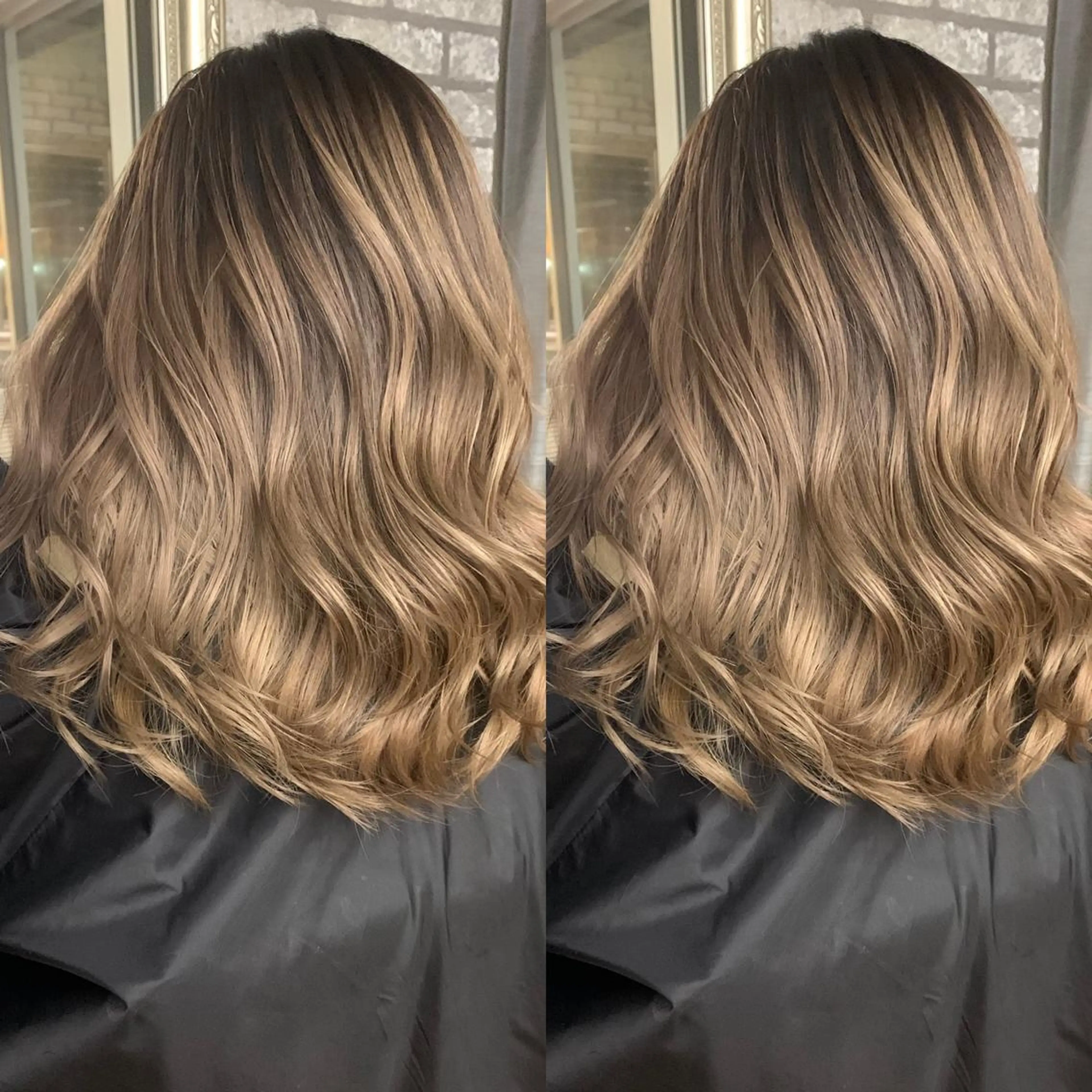 セミロング カラー ヘアアレンジ ヘアカラー トリートメント Labimani所属・中村 弘仁のヘアスタイル