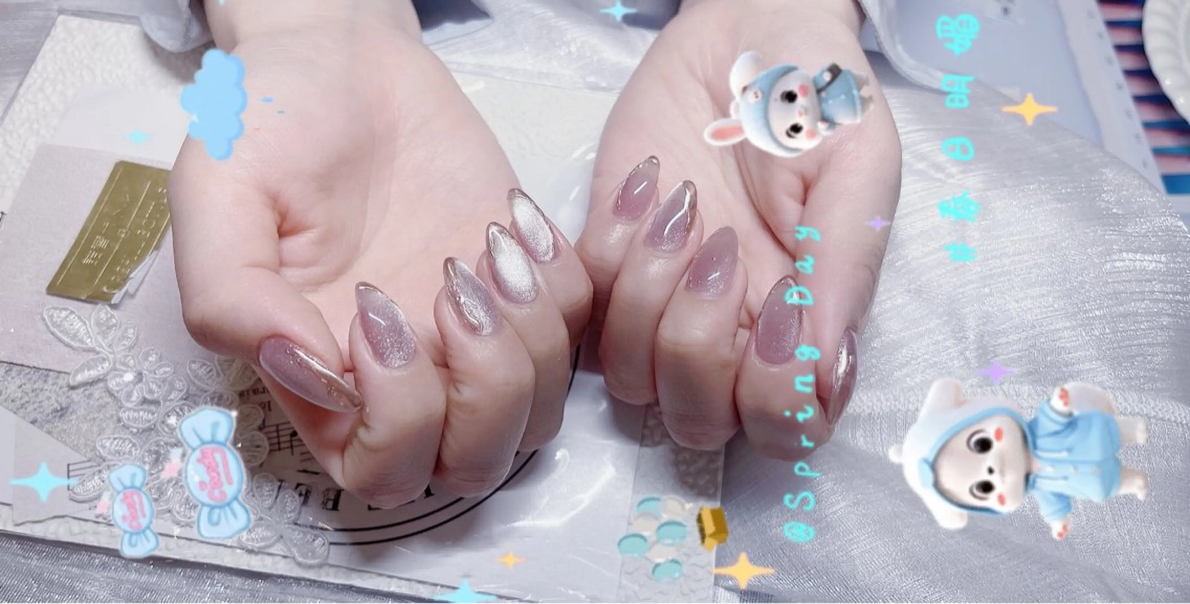 ネイル マグネットネイル 成美SALON eye&nailのネイルデザイン