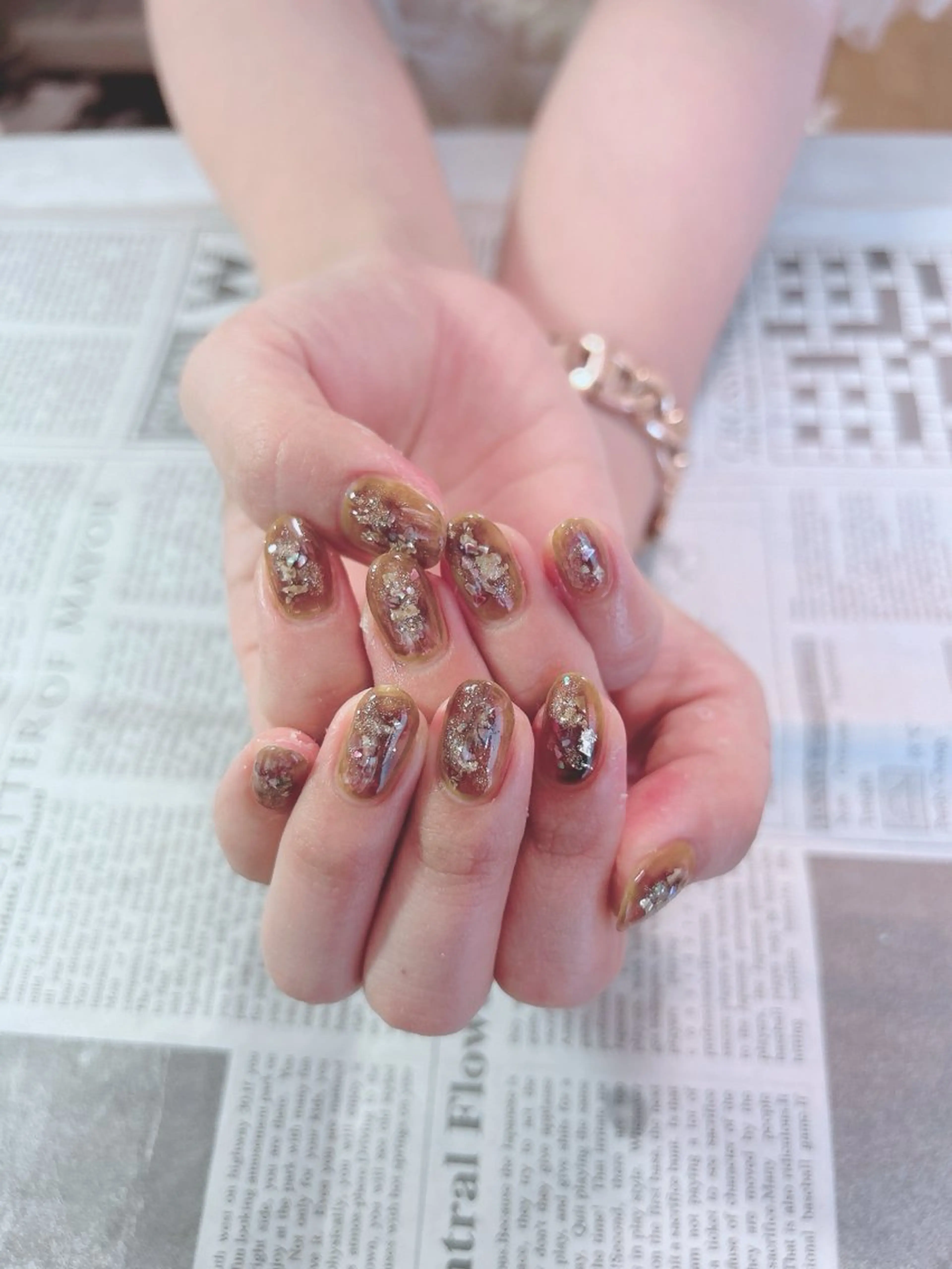 ネイル ハンドネイル ハンドケア 森山 舞のネイルデザイン