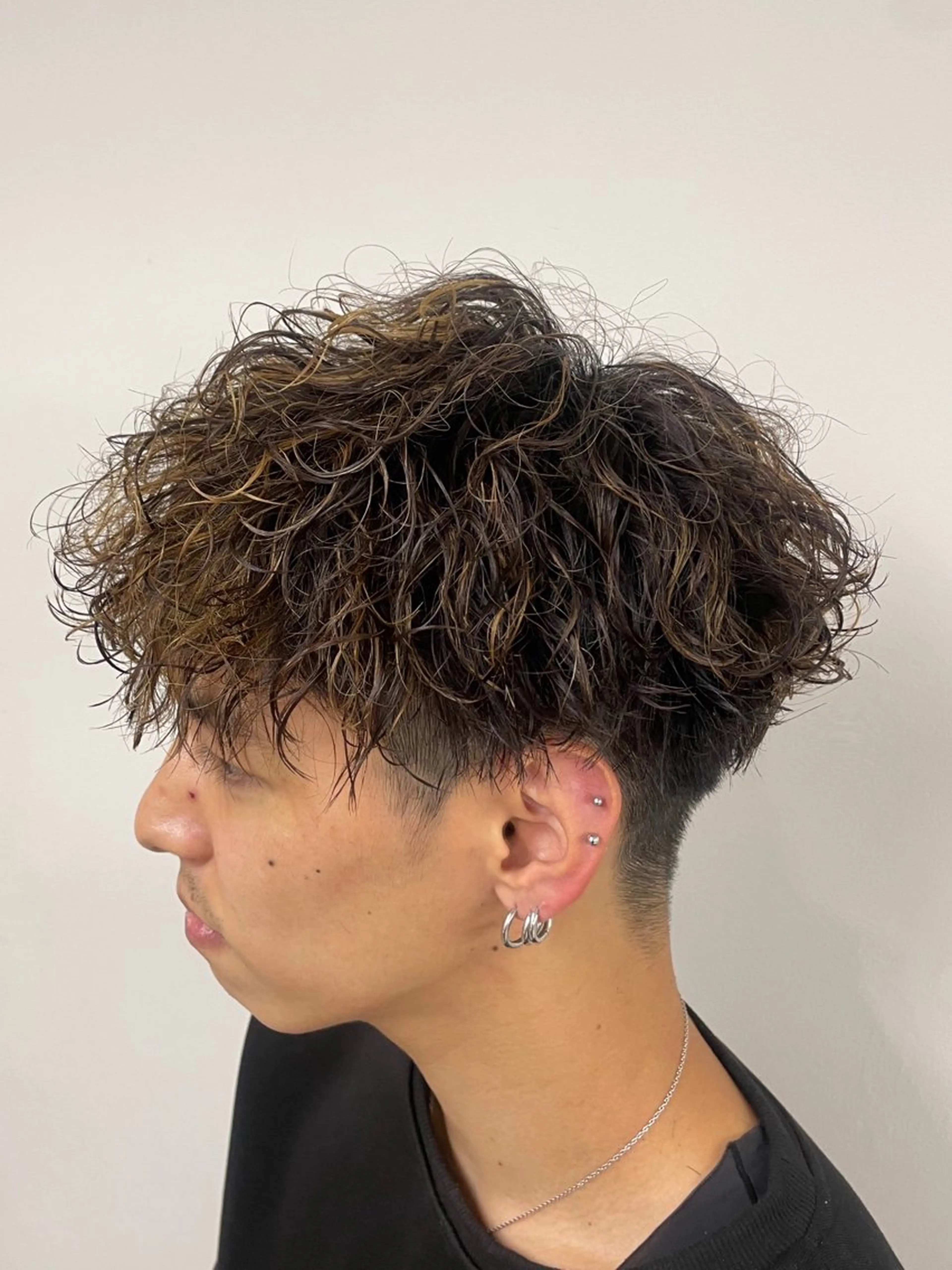 ショート パーマ メンズ カット パーマ メンズ特化🔥 パーマ  金子直斗のヘアスタイル