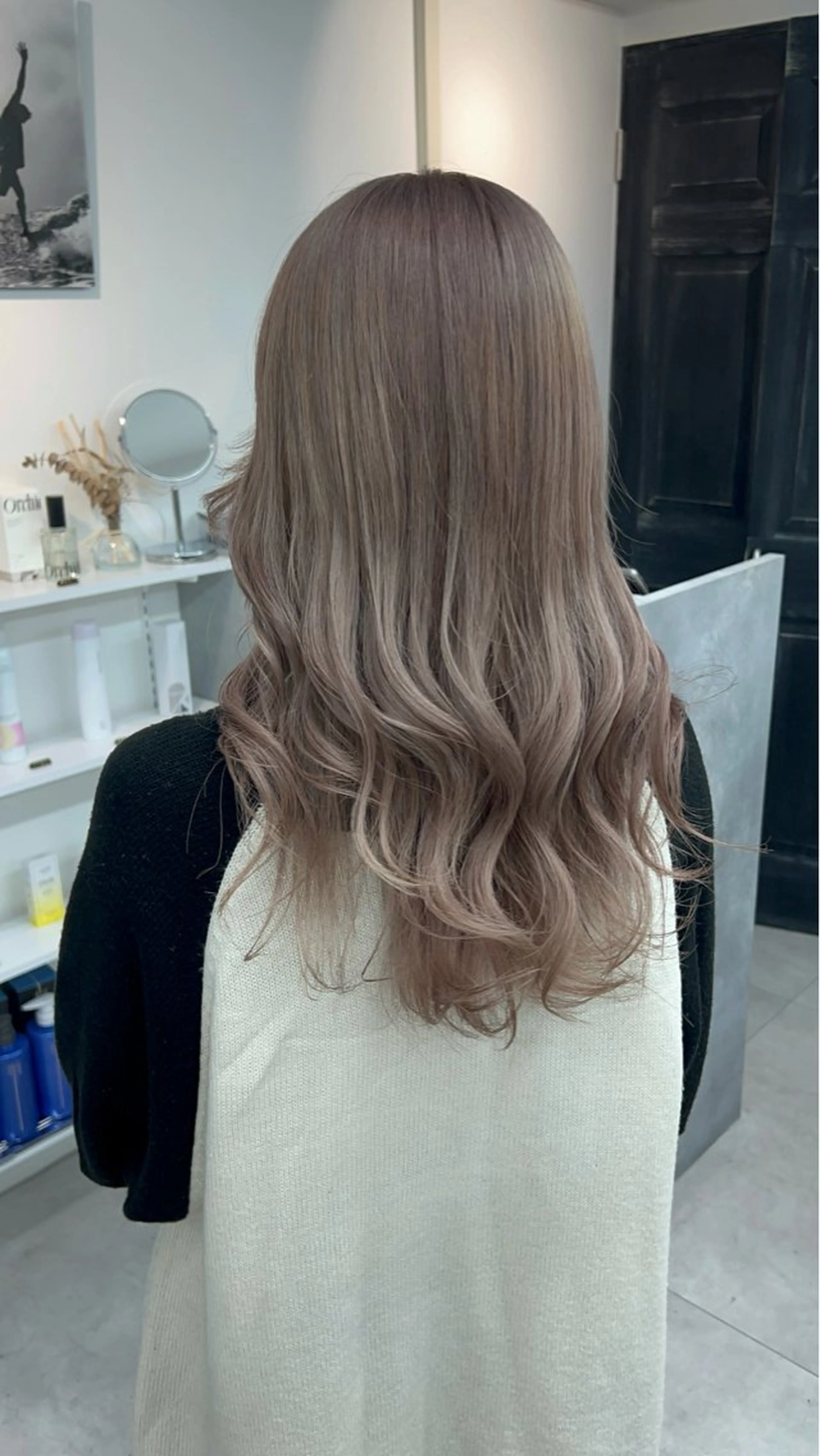 ロング ヘアカラー トリートメント ハイトーン/ブリーチ 八重津 晃輔のヘアスタイル