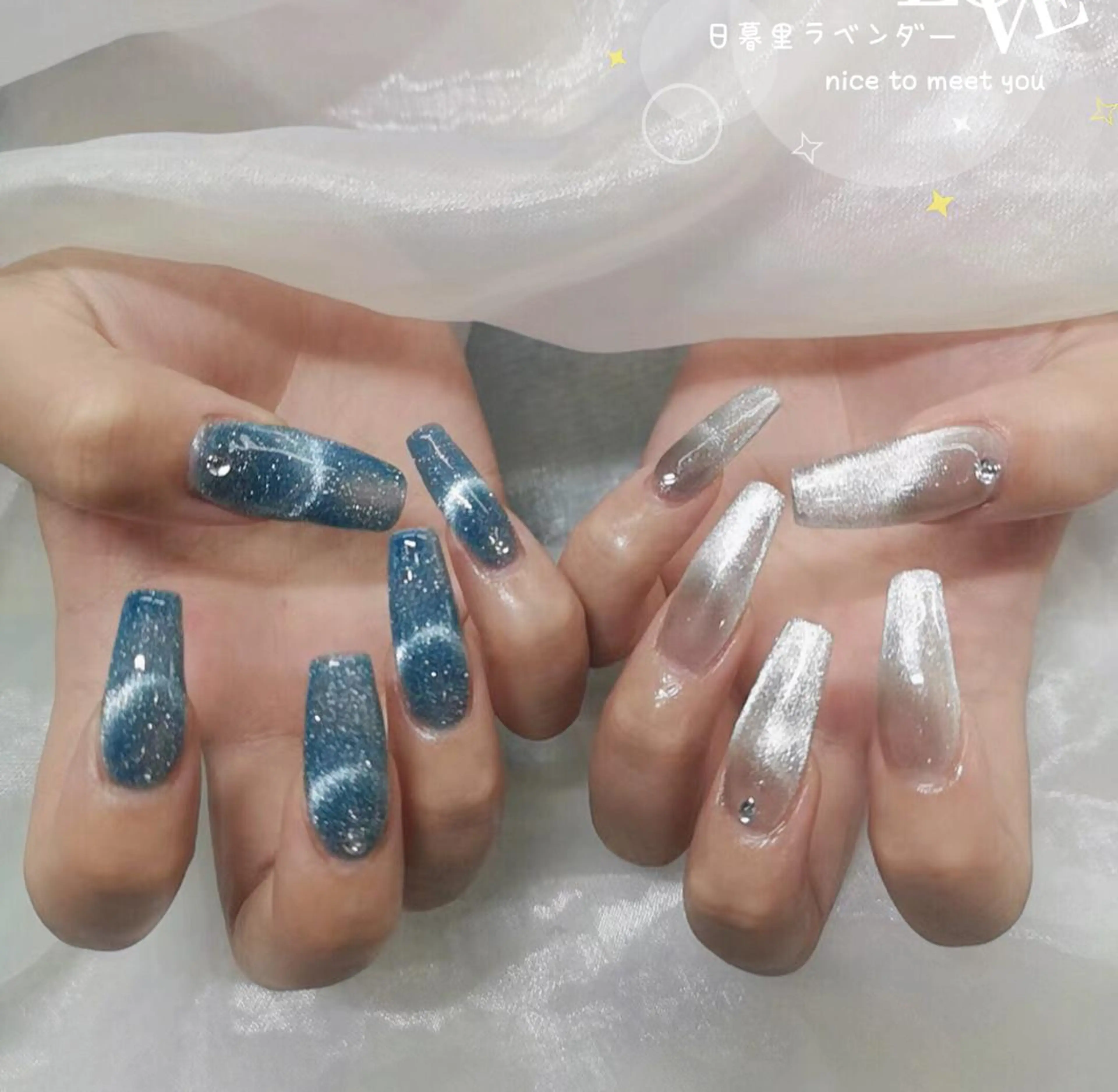 ネイル スカルプネイル ラベンダー💖日暮里 ルル💖ネイルのネイルデザイン