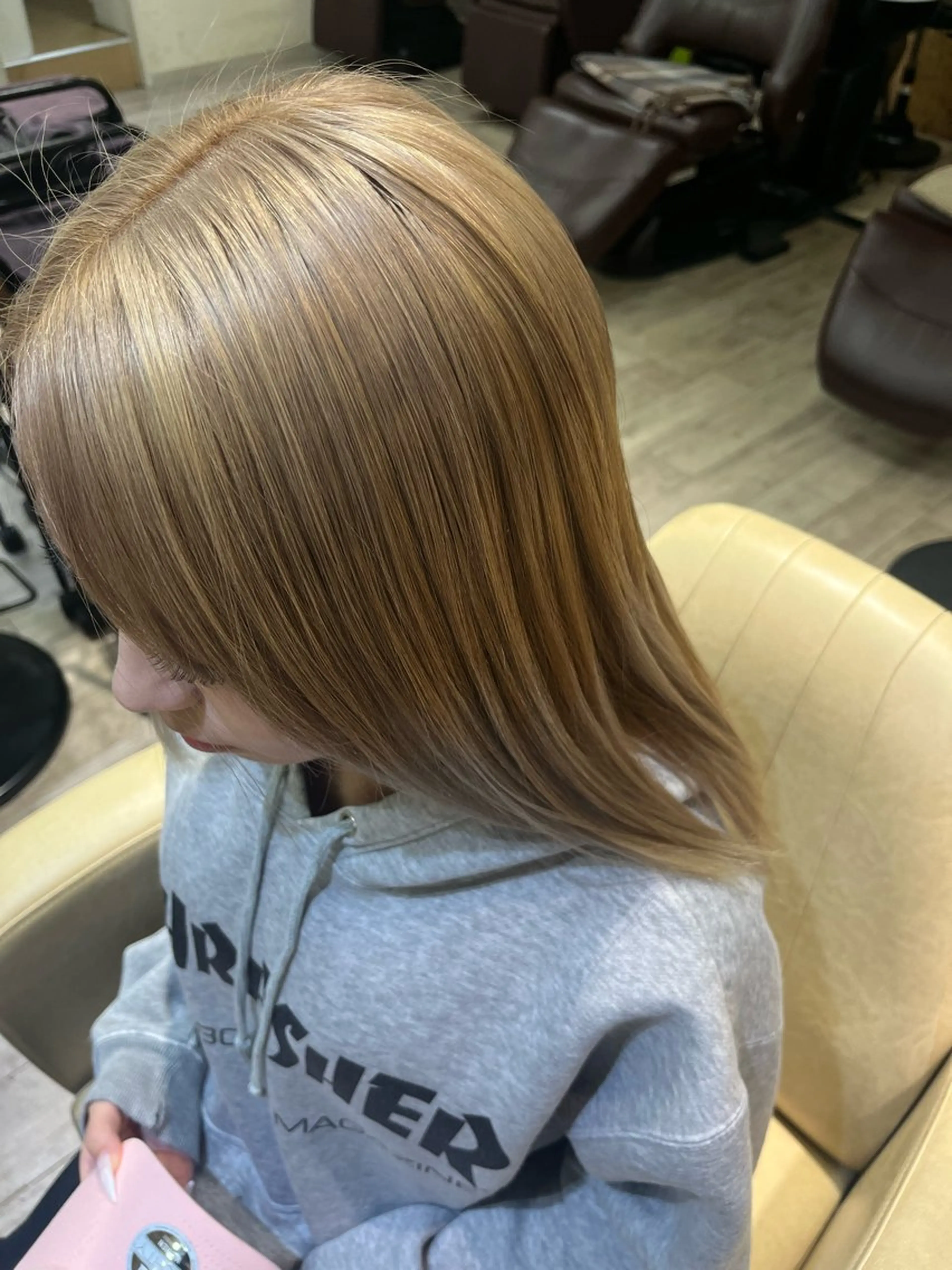 カラー 高堰 朱羽のヘアスタイル