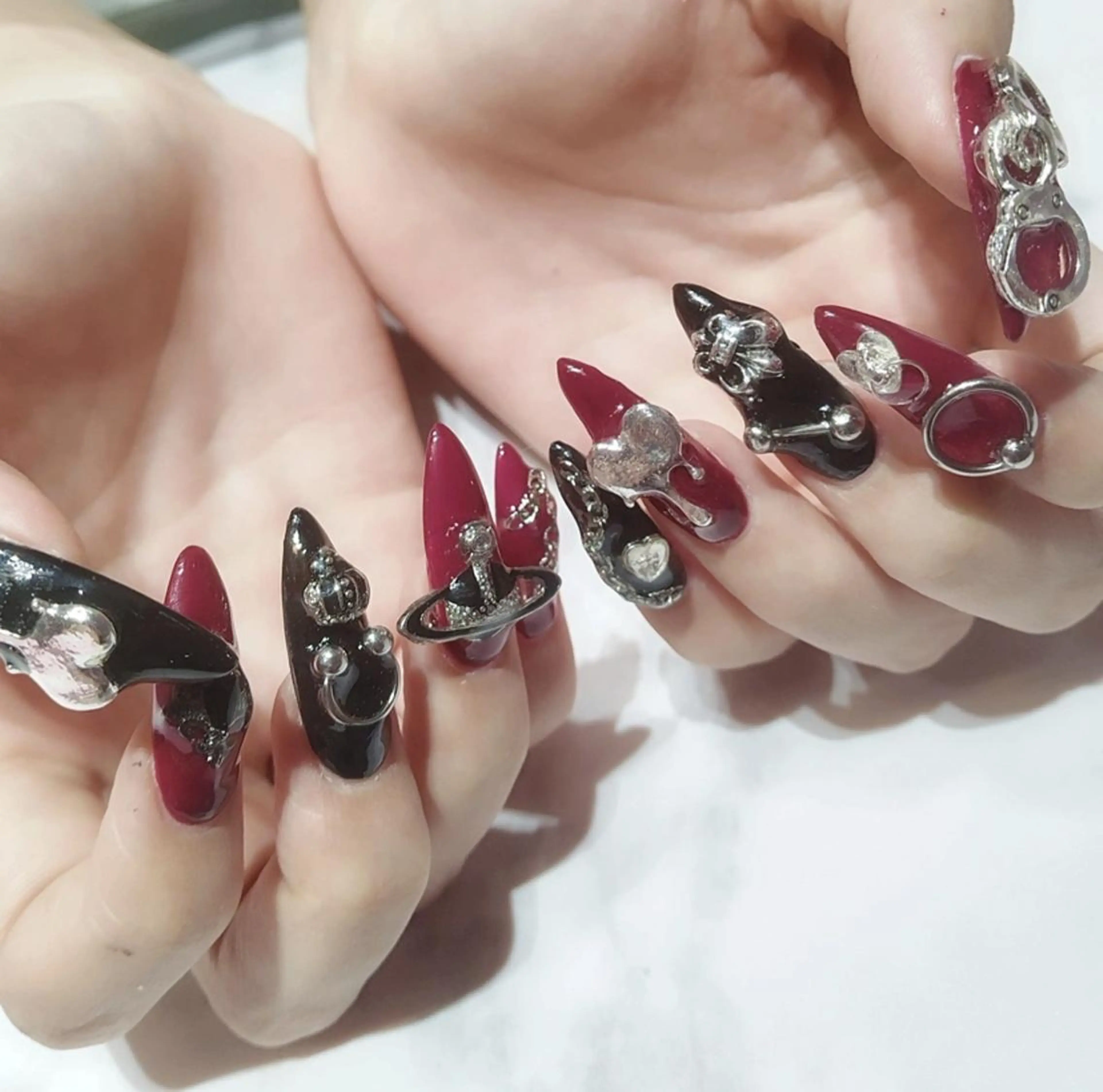 ネイル ハンドネイル あ きのネイルデザイン