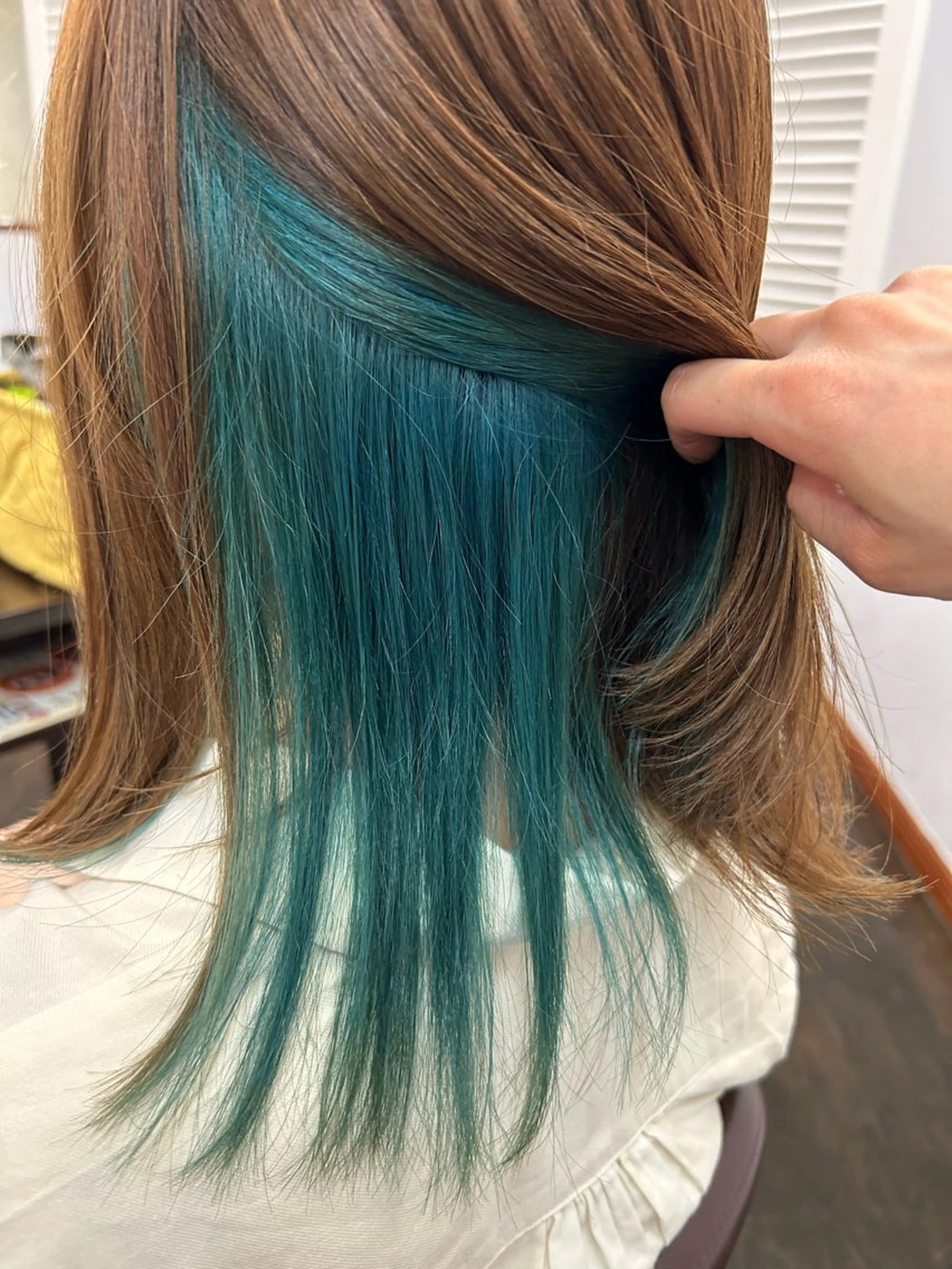 カラー インナーカラー 坂本 瑞季のヘアスタイル