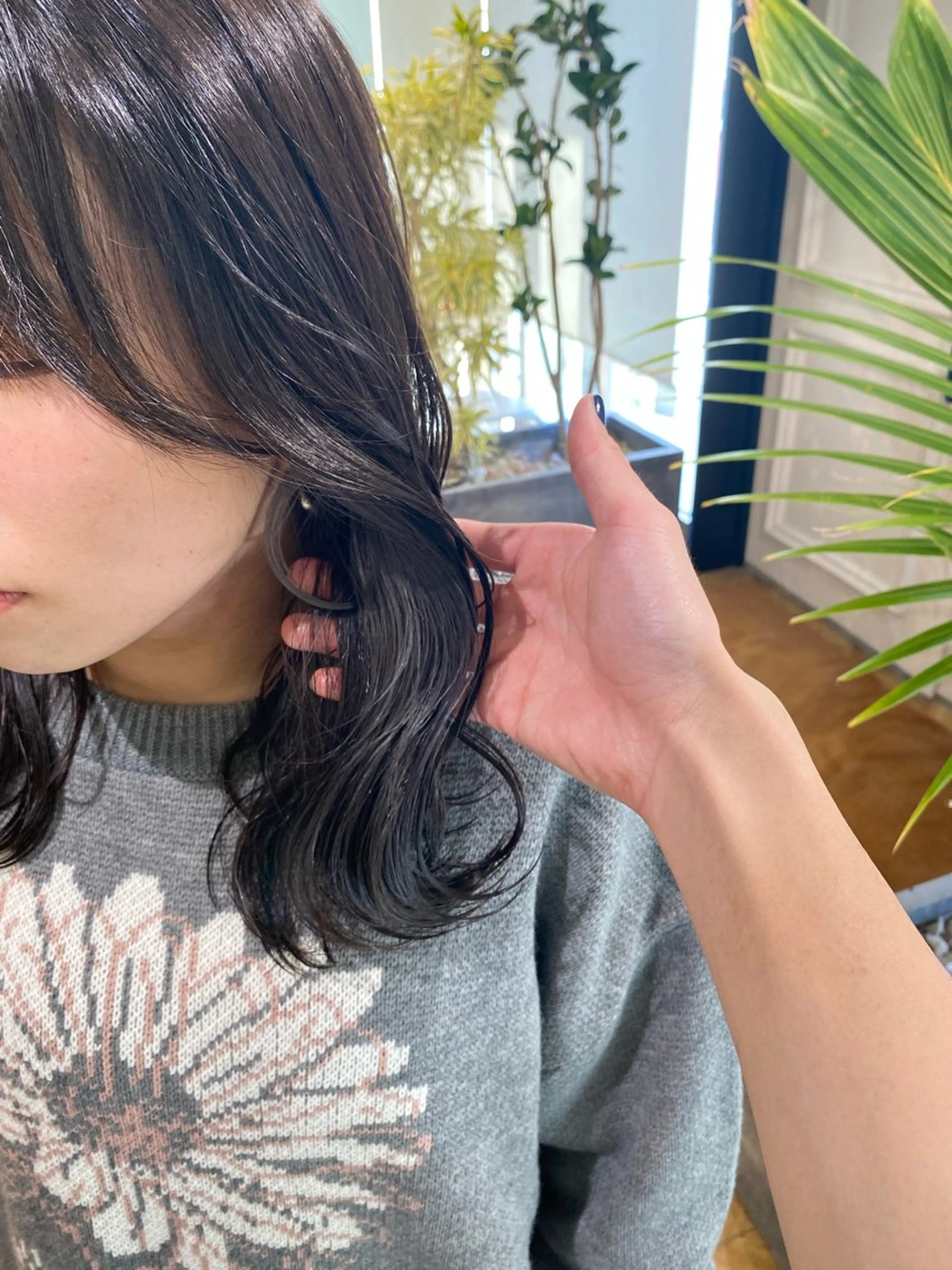 ミディアム カラー ヘアカラー yate'/ Wカラー/小出捷也のヘアスタイル