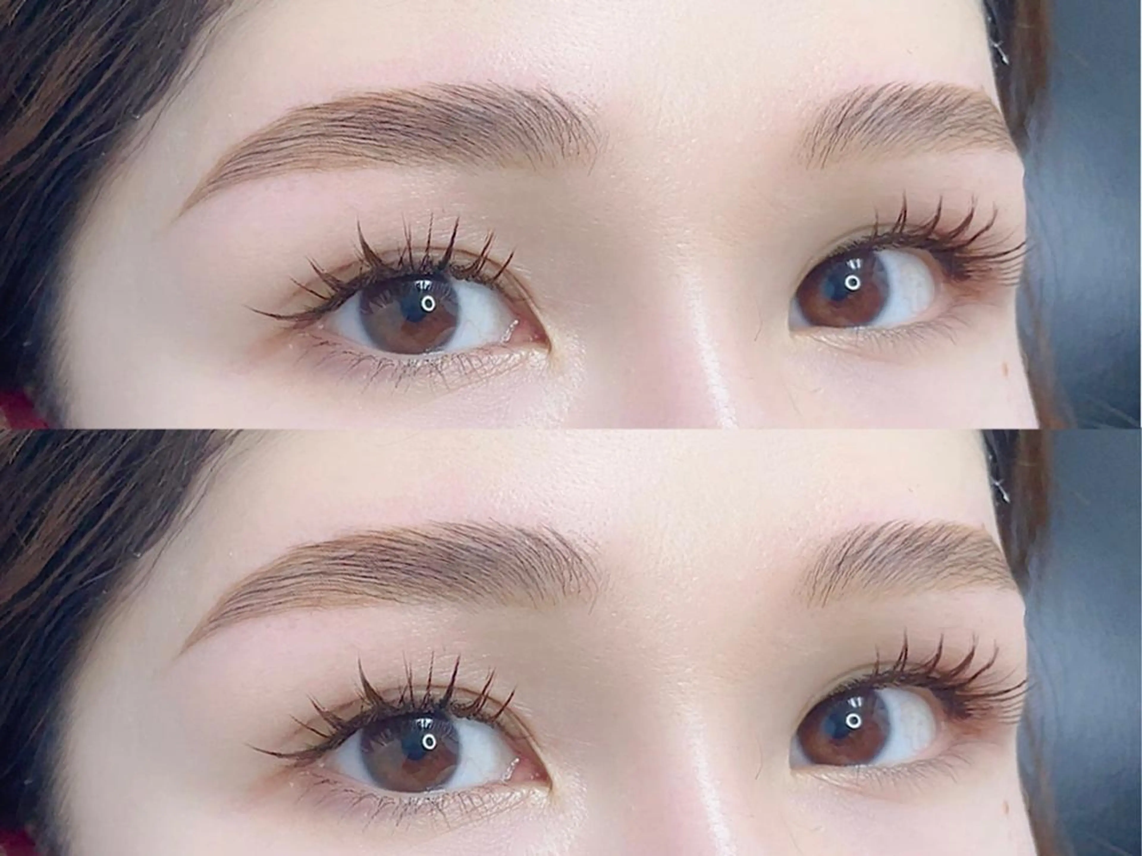 【学割U24】ハリウッドブロウリフト+美眉アイブロウWAX+眉メイク仕上げ¥4700の写真