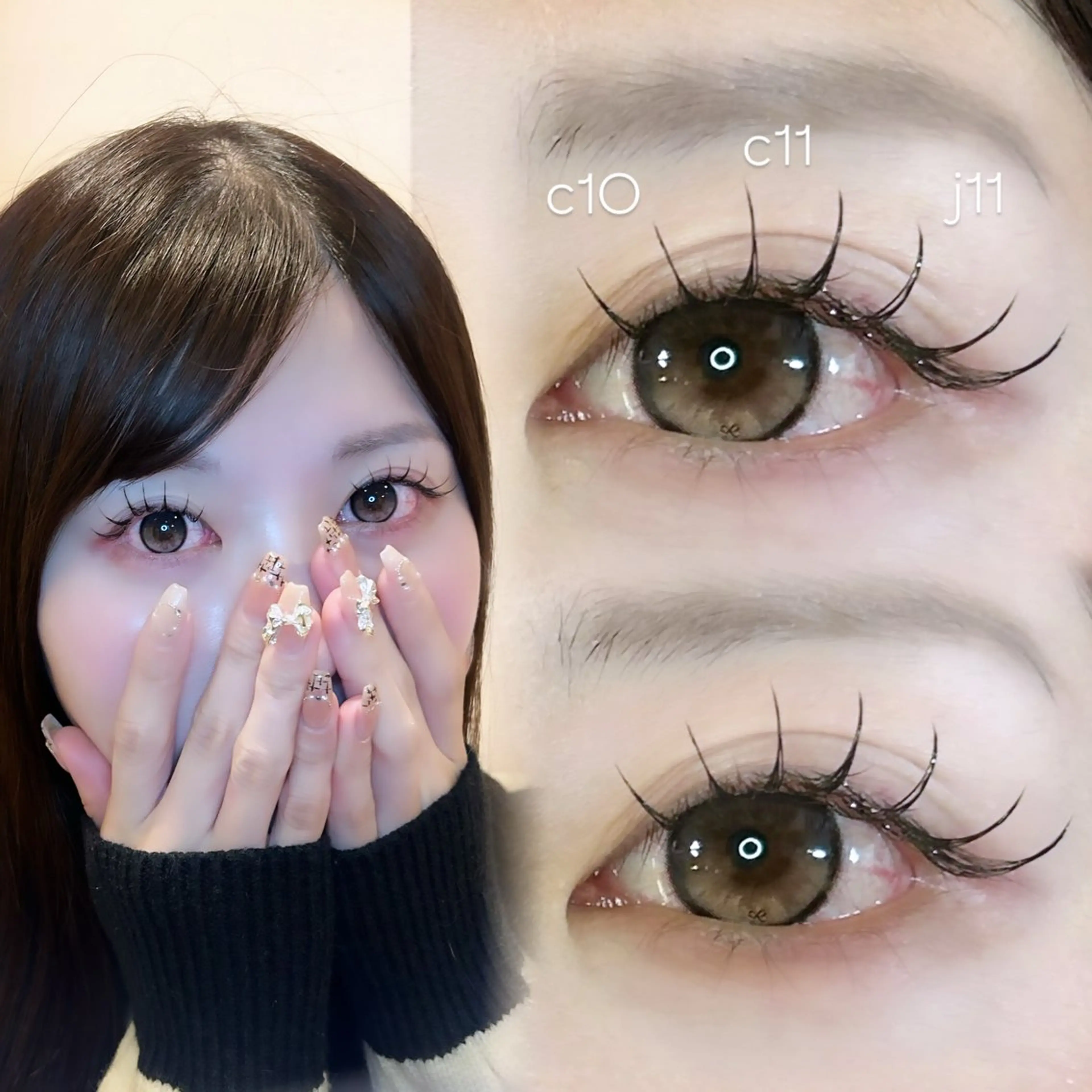 マツエク・マツパ マツエク eyelist Yuzu🎀のマツエク・マツパデザイン