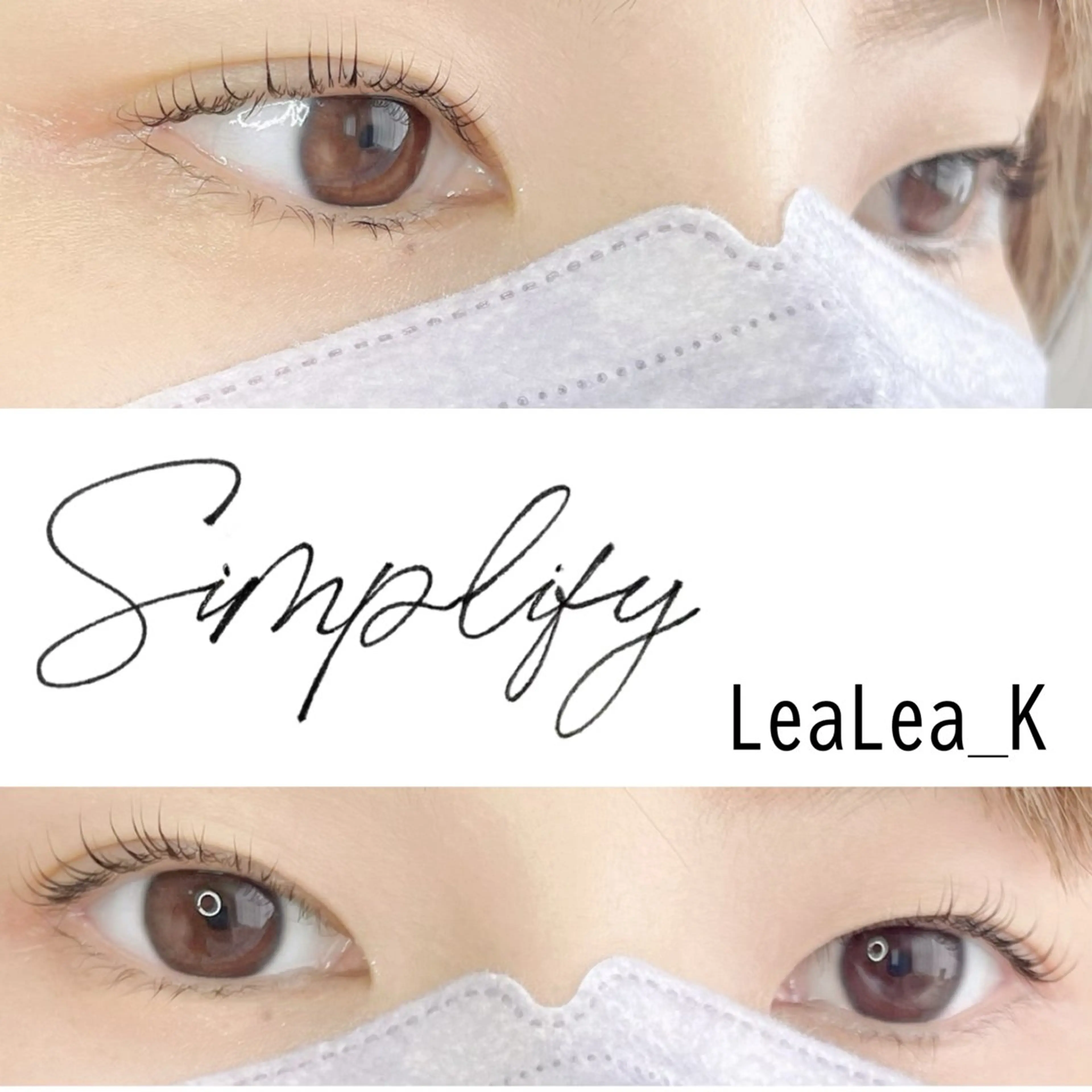 マツエク・マツパ マツパ LeaLea_K MIZUKIのマツエク・マツパデザイン