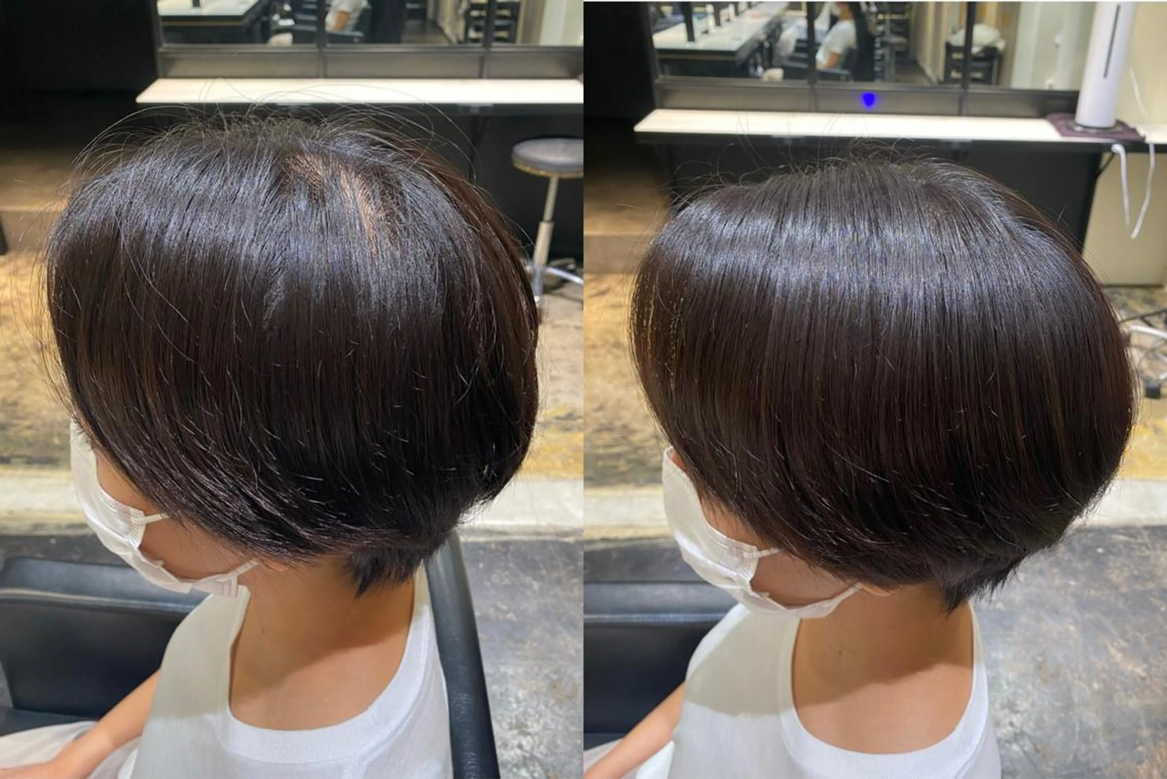 ショート トリートメント 髪質改善＆縮毛矯正専門店LAMRON所属・☁究極自然な縮毛矯正 ︎︎☁横山寛人︎︎☁のヘアスタイル