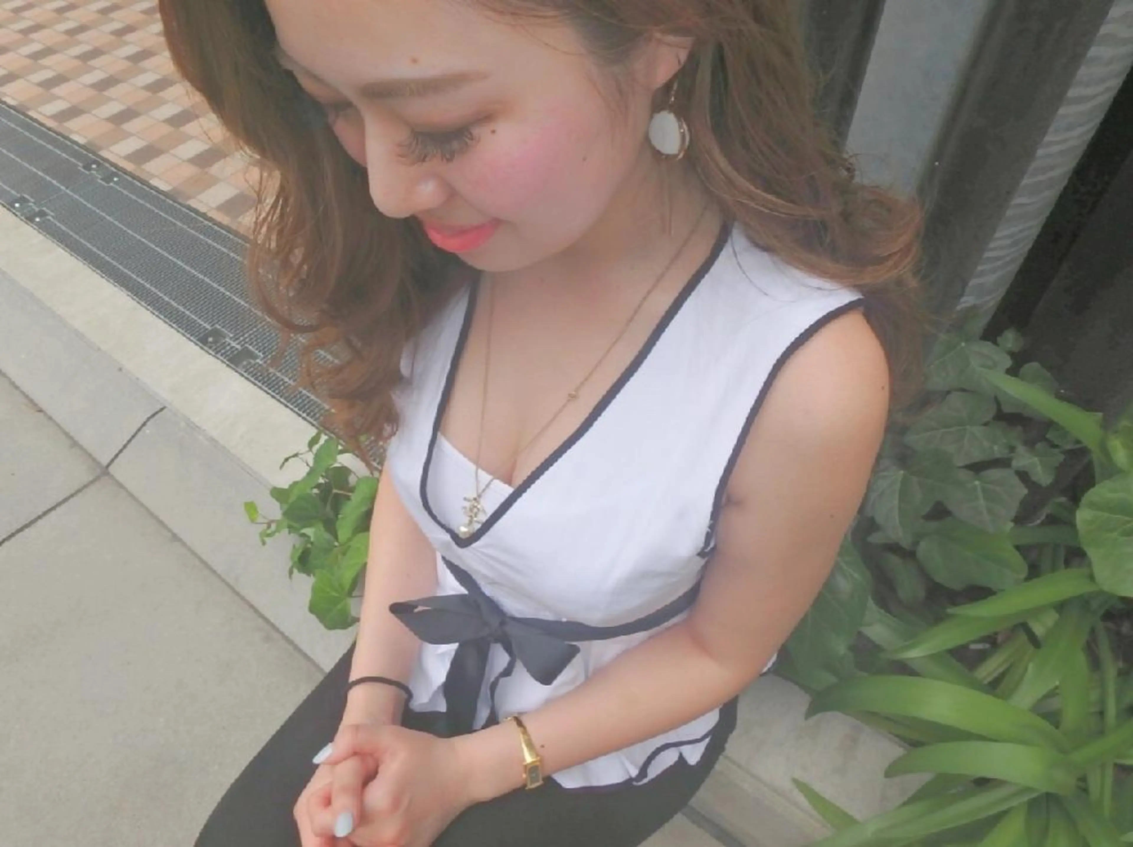 ヘアアレンジ セミロング マツエク・マツパ エクステ SG アイラッシュ ☆ラッシュリフト☆のマツエク・マツパデザイン