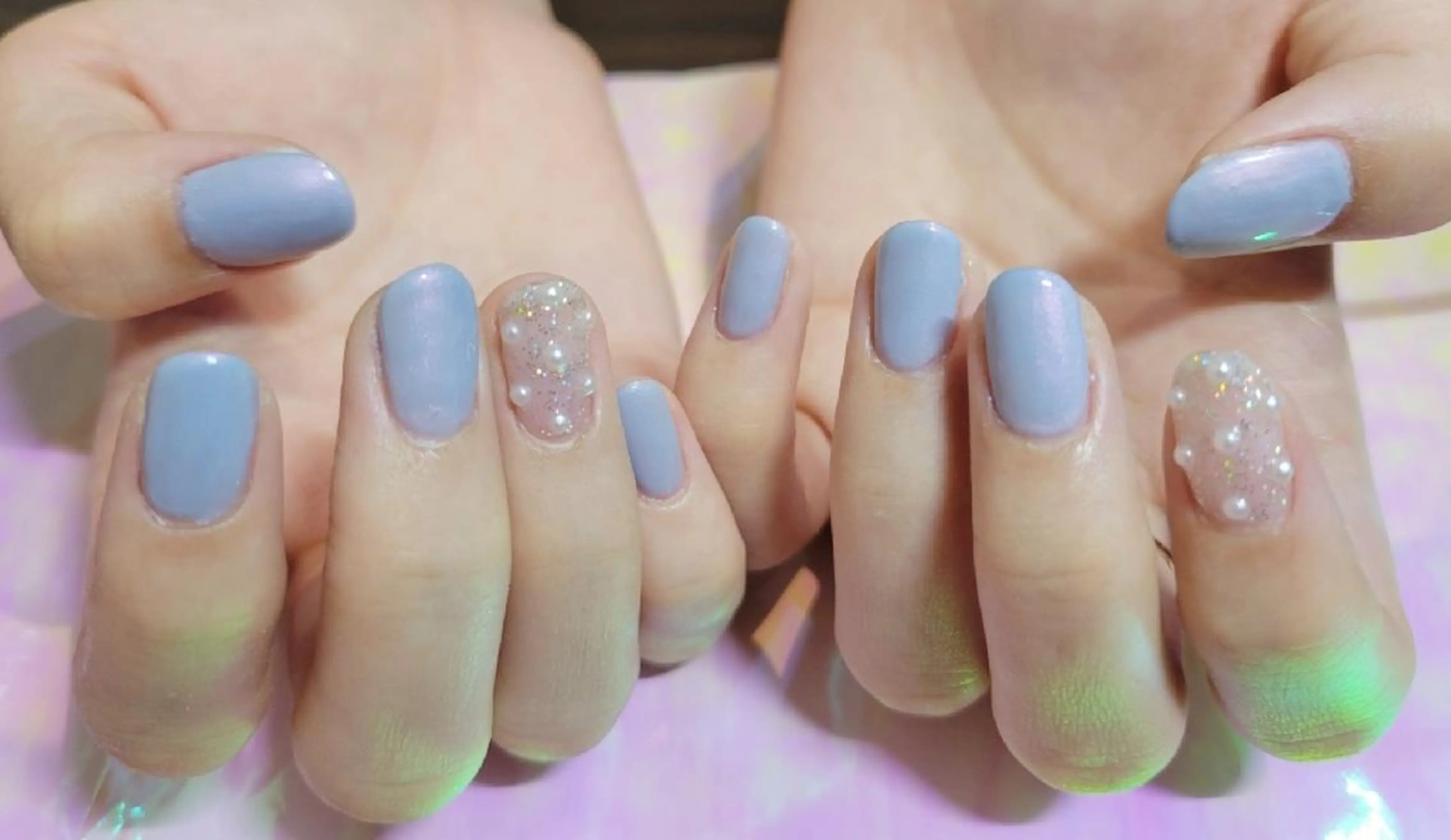 ネイル 💜bora .のネイルデザイン