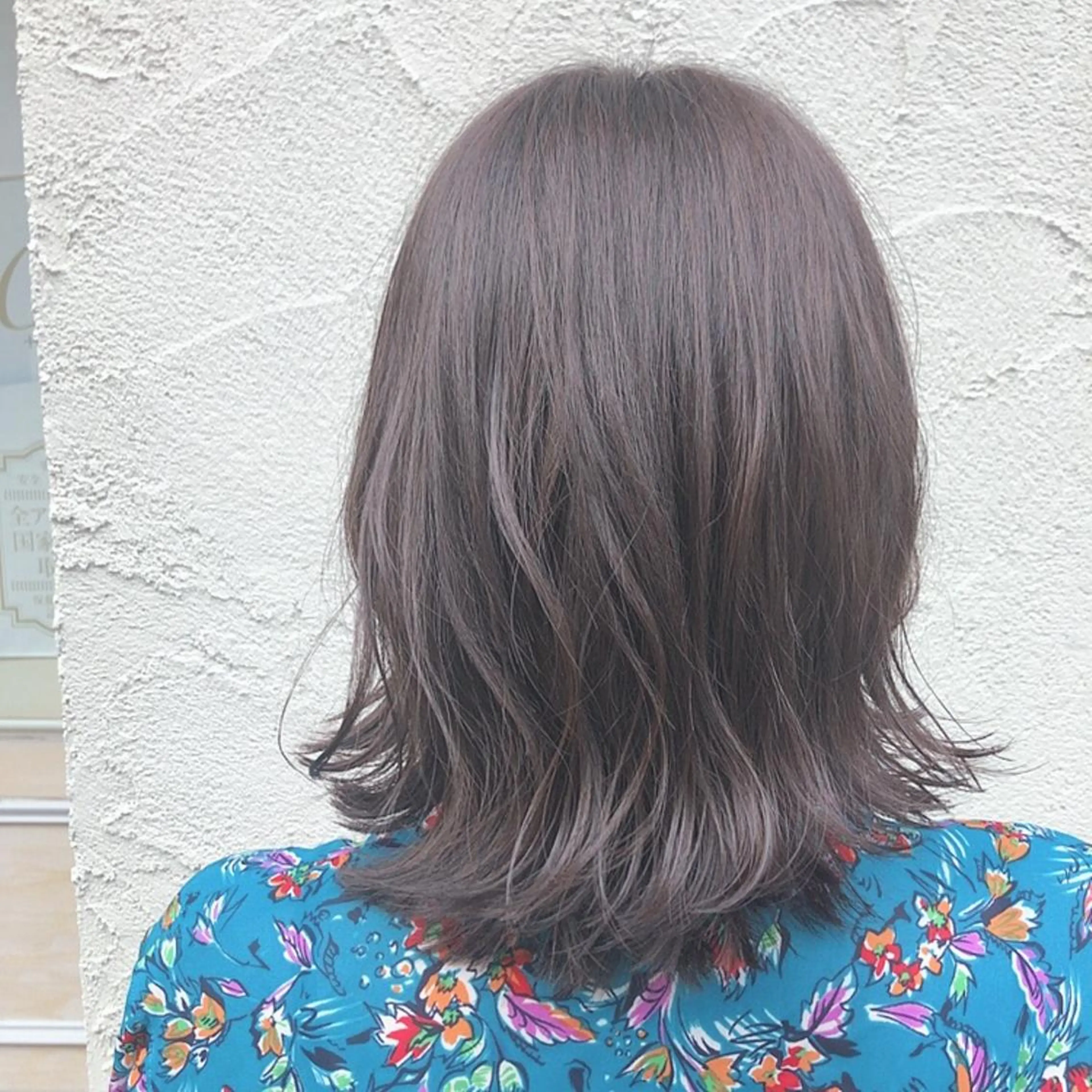 ミディアム カット ヘアカラー トリートメント 🩵Arisa MODE K's🫧のヘアスタイル