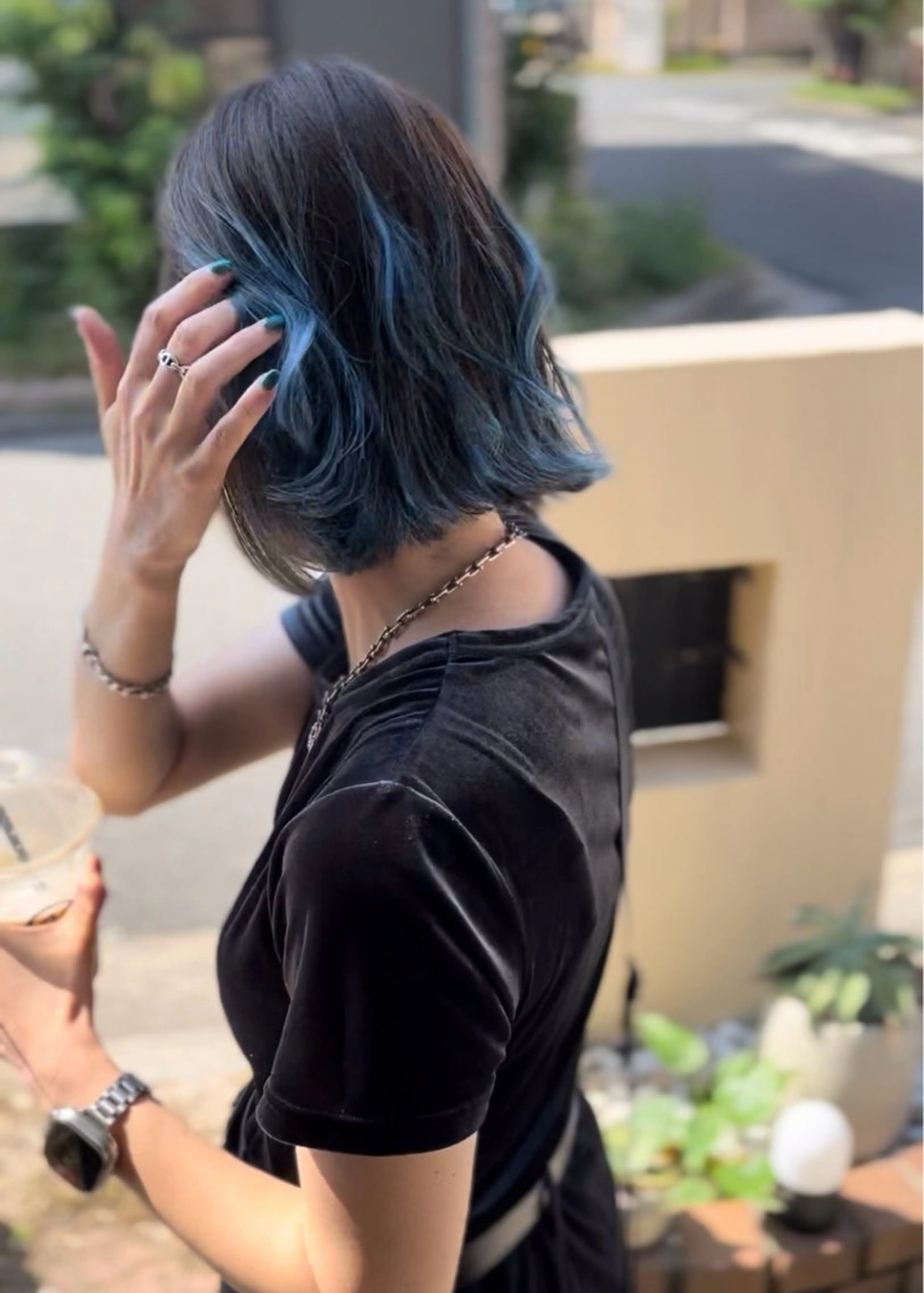 ミディアム カラー ヘアカラー MERCI所属・マツモト コウダイのヘアスタイル