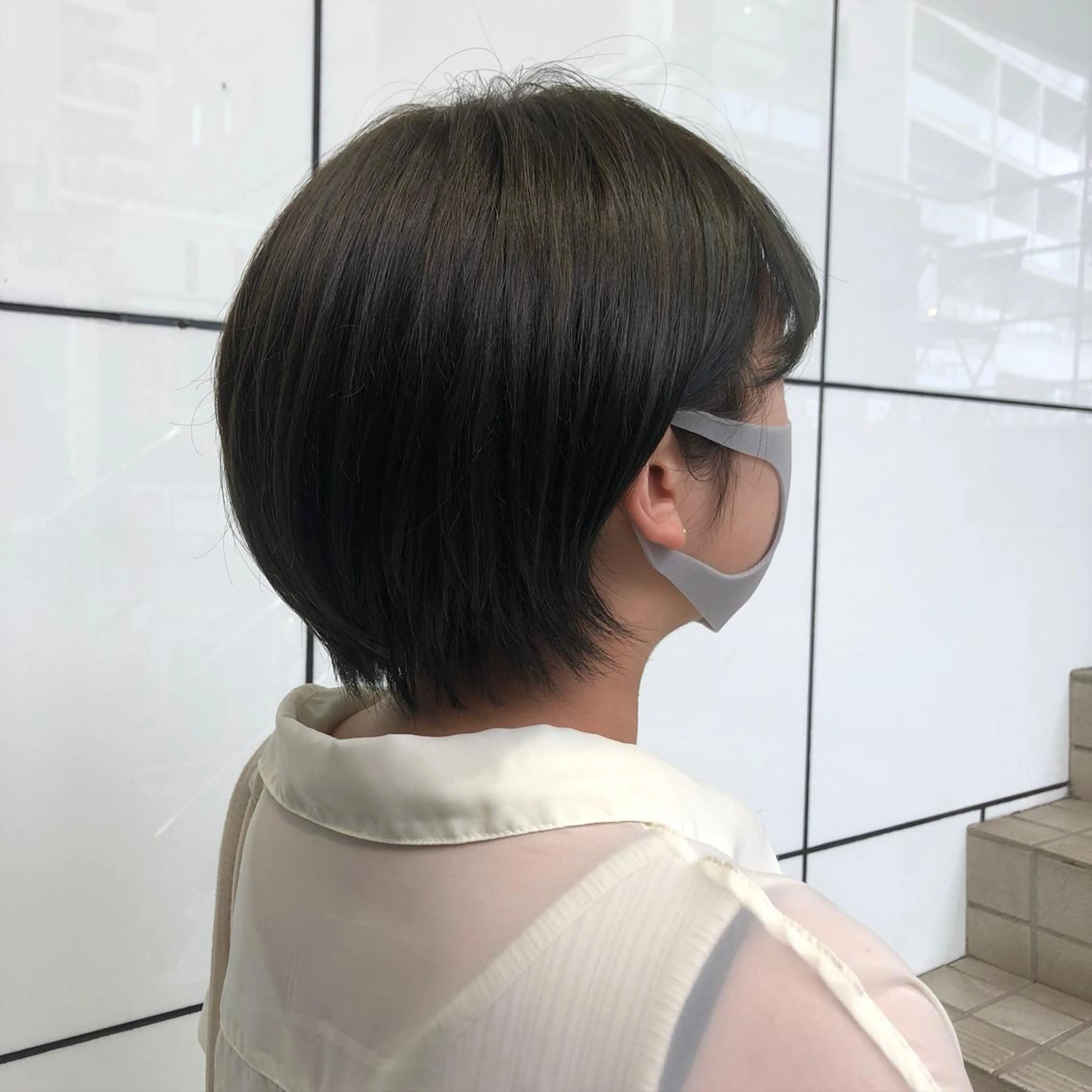 ショート カラー newi saLyu 今井海斗のヘアスタイル