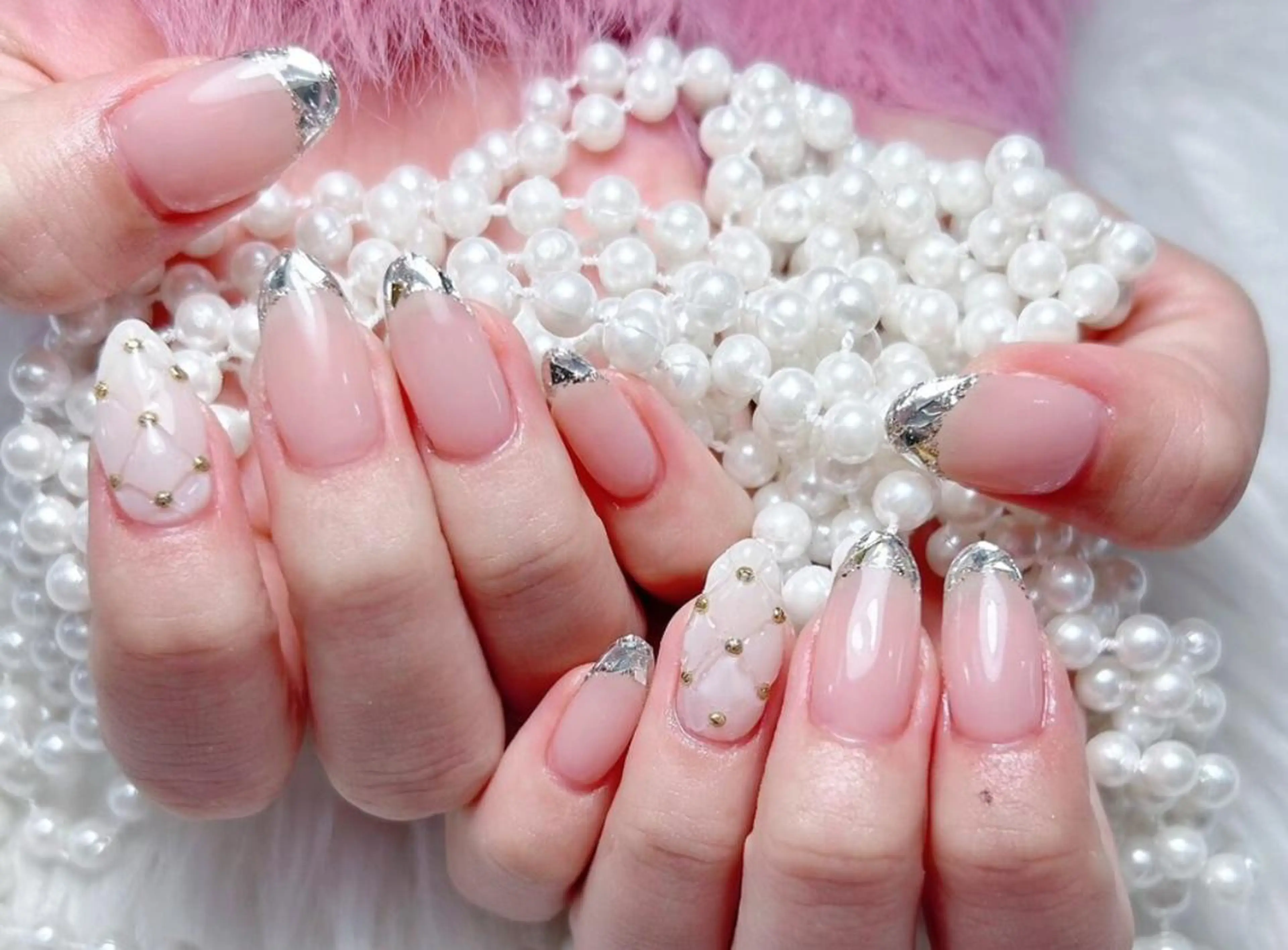 ネイル 🎀彩羽チップ 長さだし専門🎀のネイルデザイン