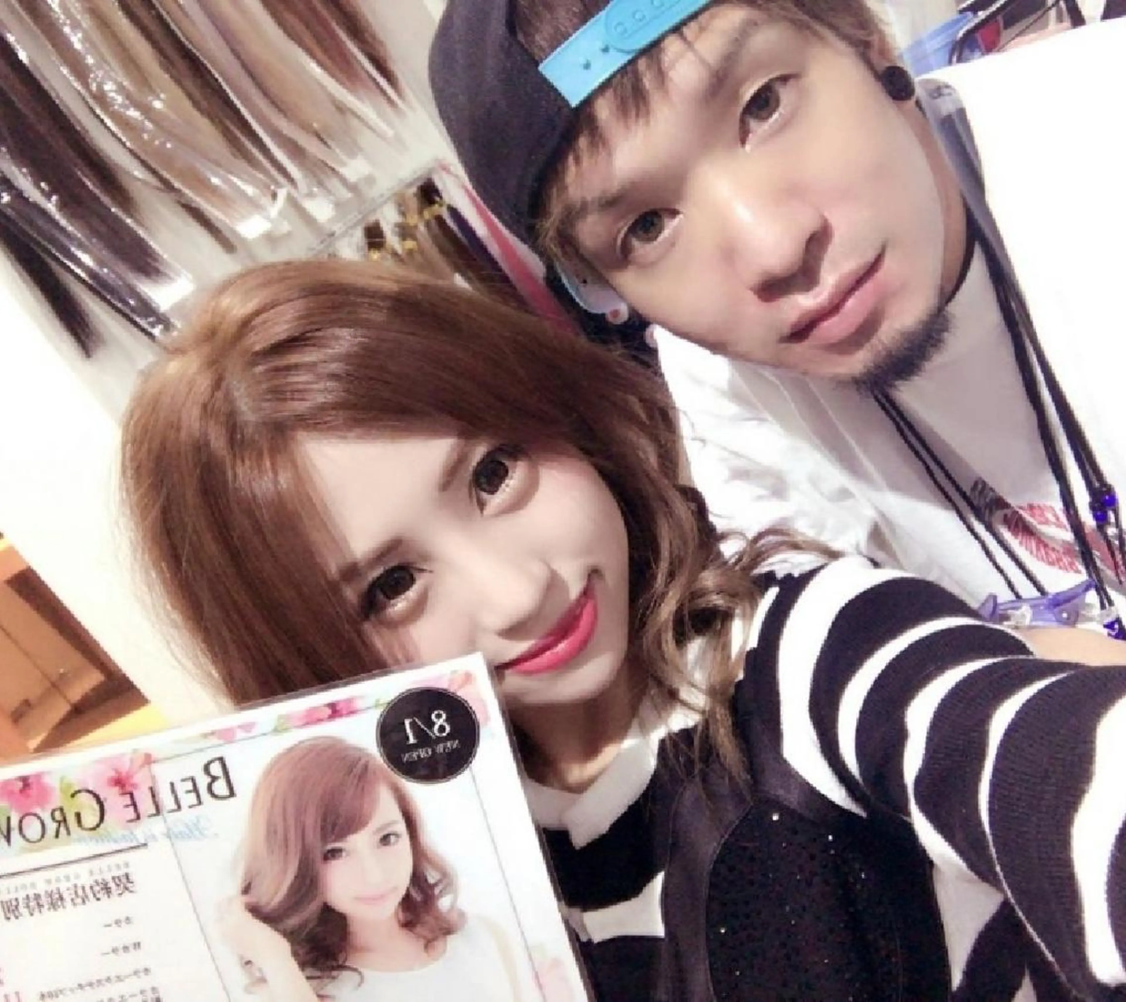 東心斎橋peace 豆柴サロンのヘアスタイル