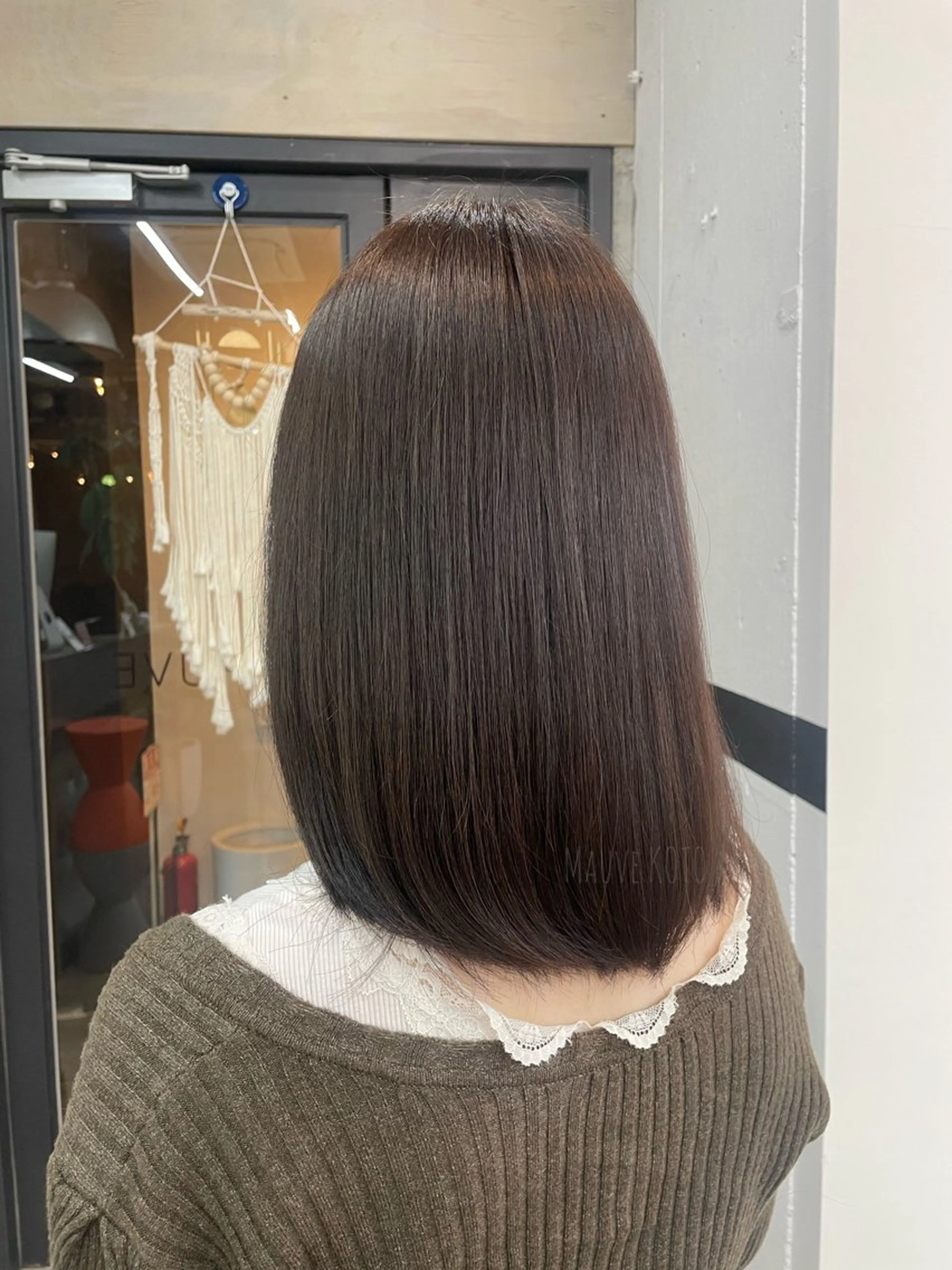 ミディアム カラー Mauve KOTOのヘアスタイル