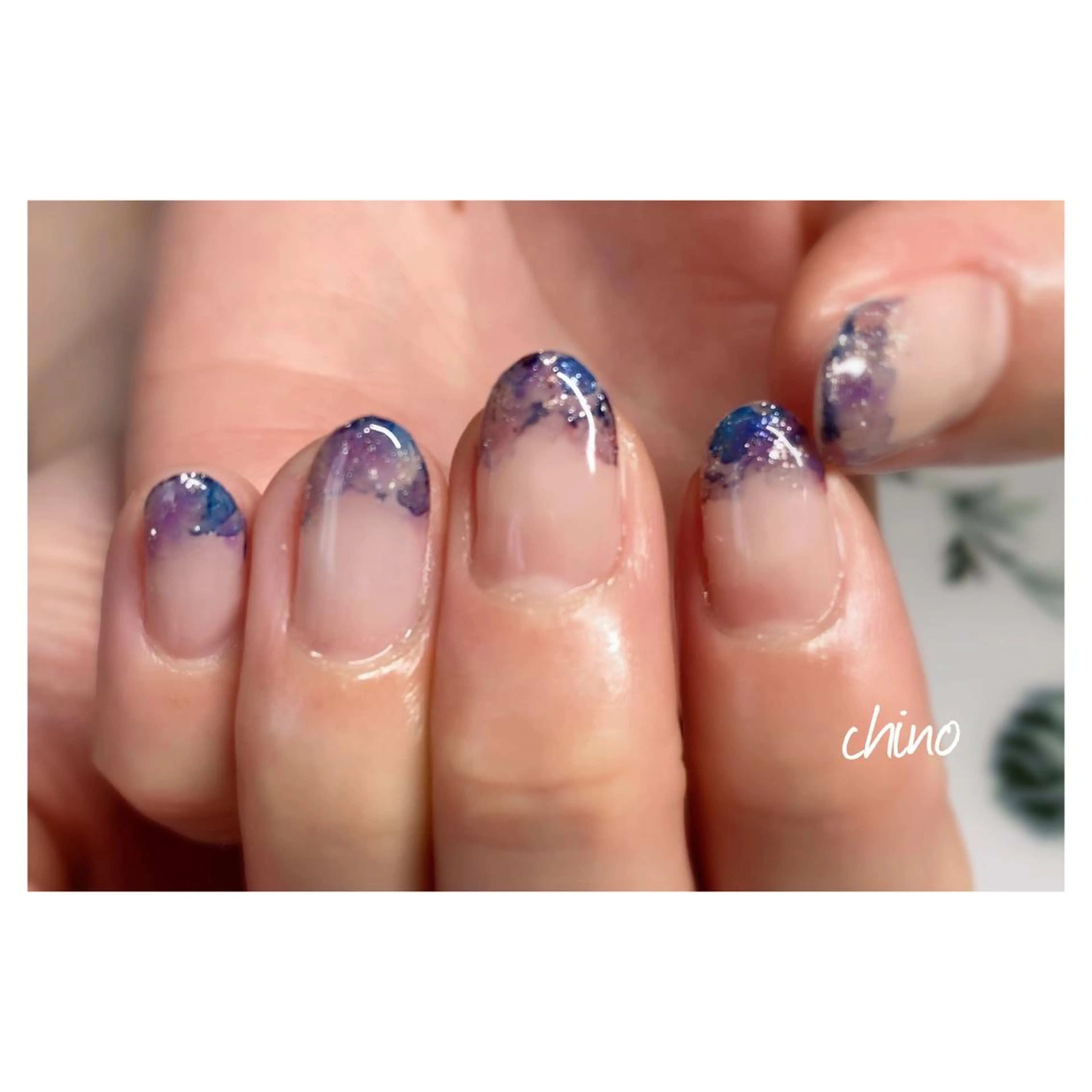 ネイル アートネイル フレンチネイル nail salon chinoのネイルデザイン