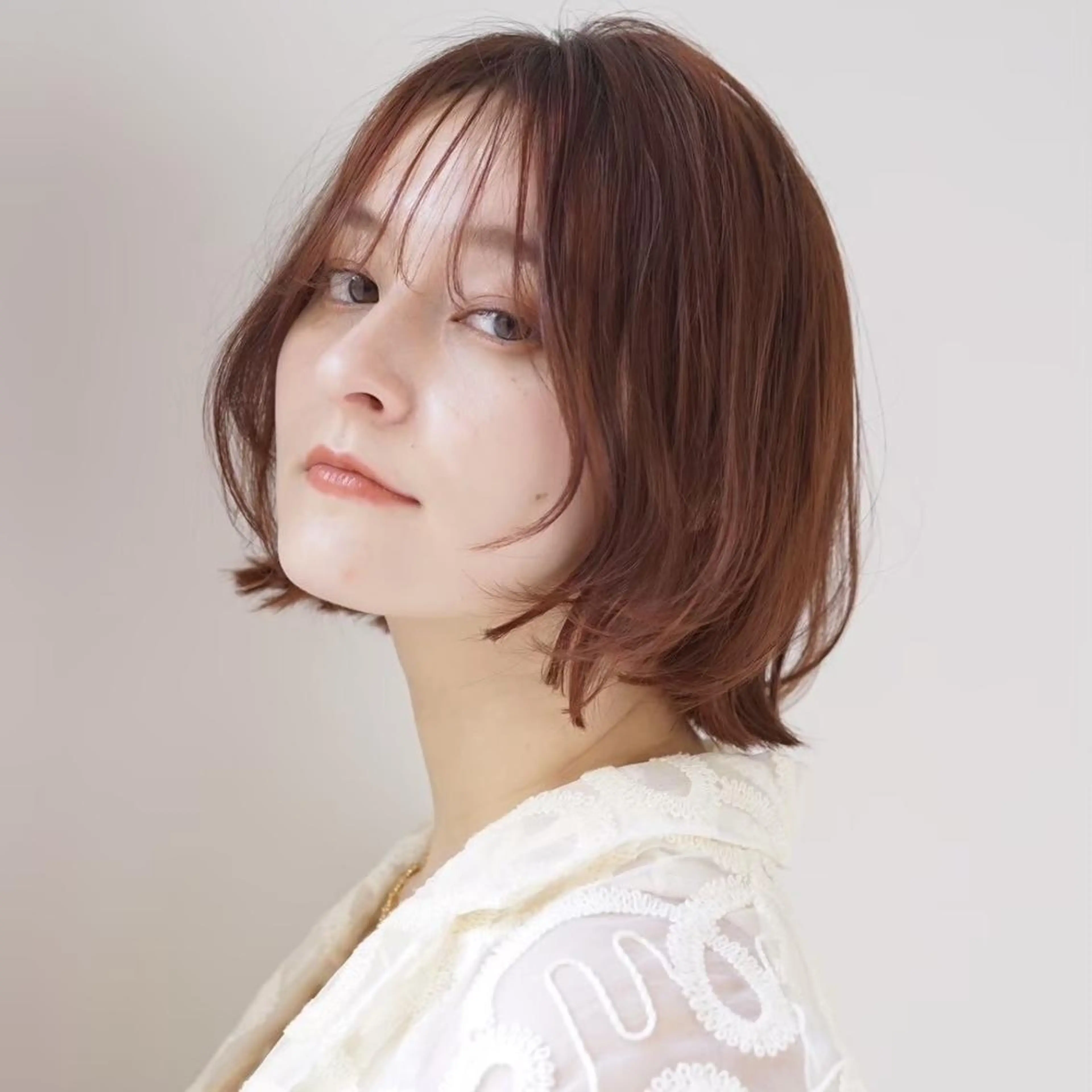 ミディアム カラー ヘアアレンジ ブリーチ 透明感カラー トリートメント ヘアカラー トリートメント 🌱カラー&トリート メント🌱SOUTAのヘアスタイル