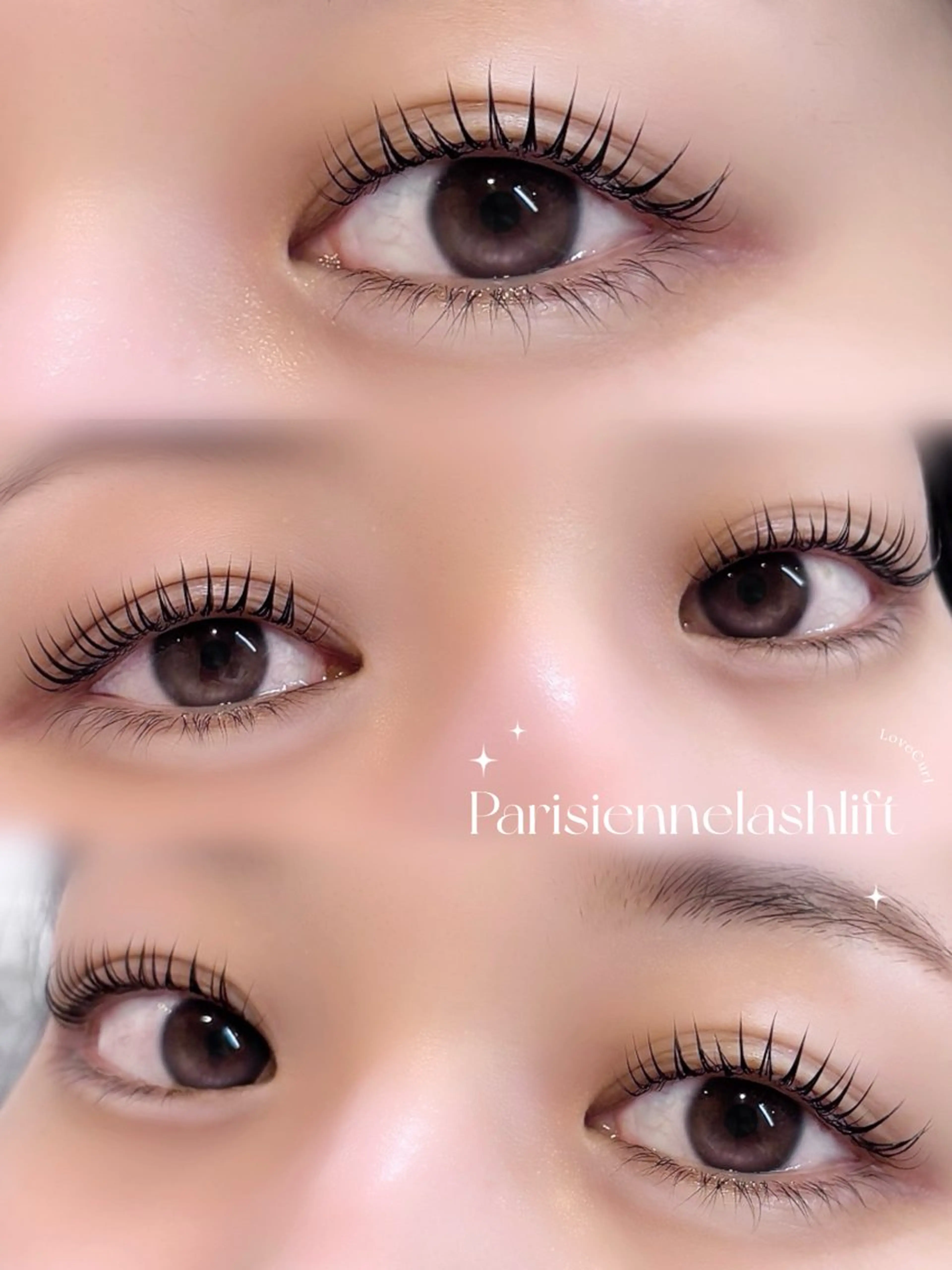 マツエク・マツパ パリジェンヌラッシュリフト マツパ しみず れいなのマツエク・マツパデザイン