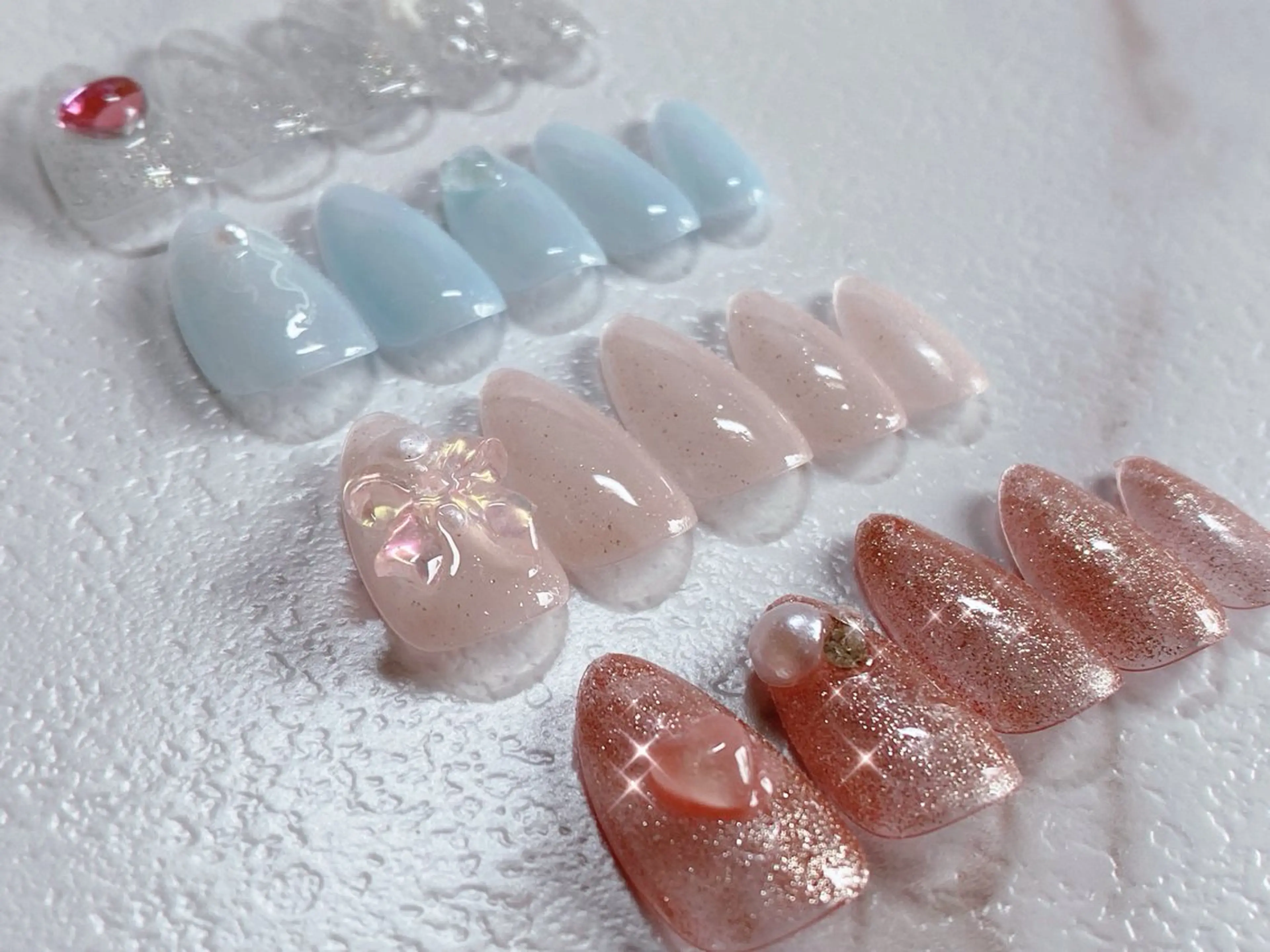 オフ込み毎月変わる定額💅韓国ネイルの写真
