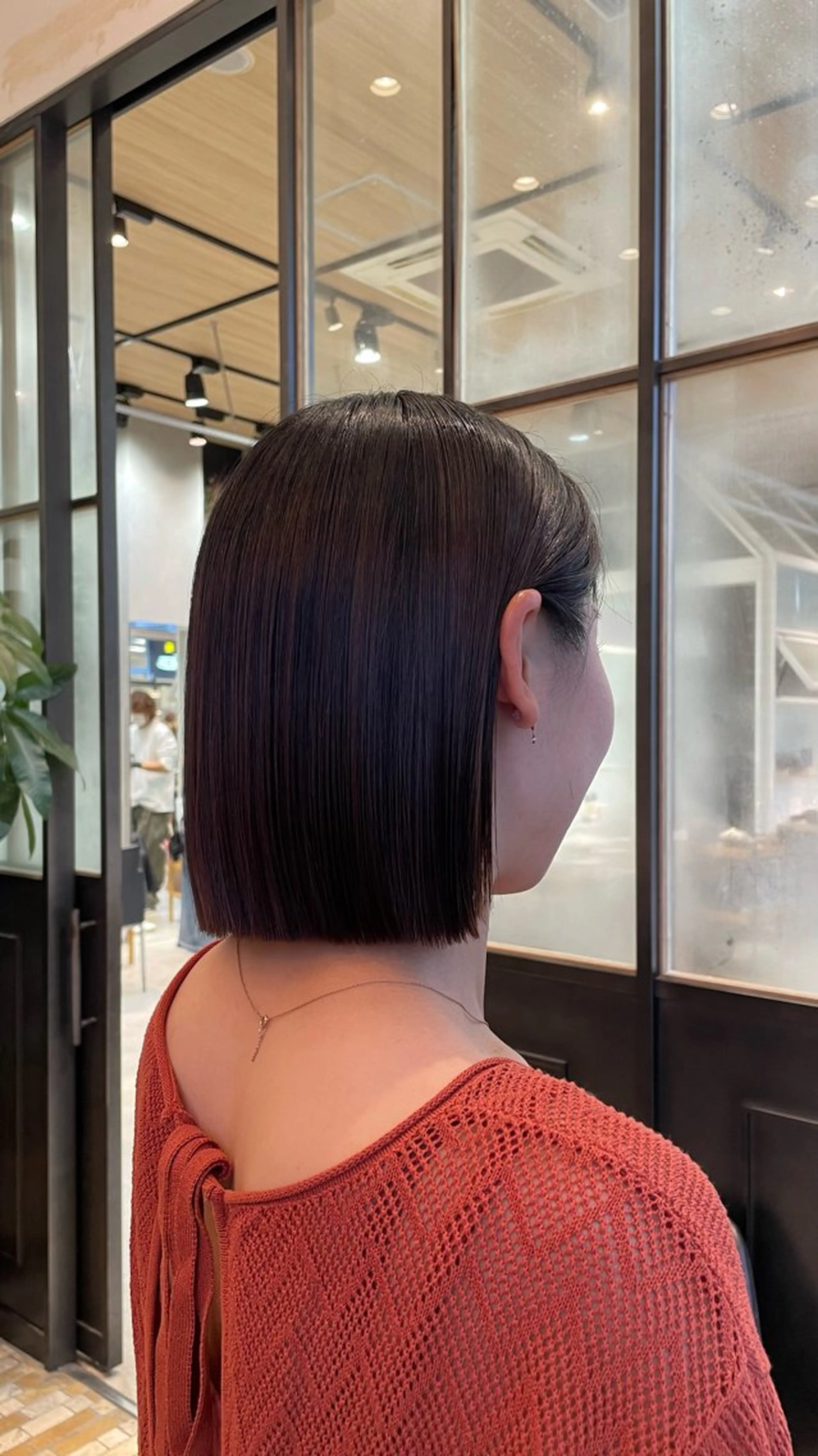 ミディアム カット ヘアカラー Lolonois 森ノ宮/RINのヘアスタイル