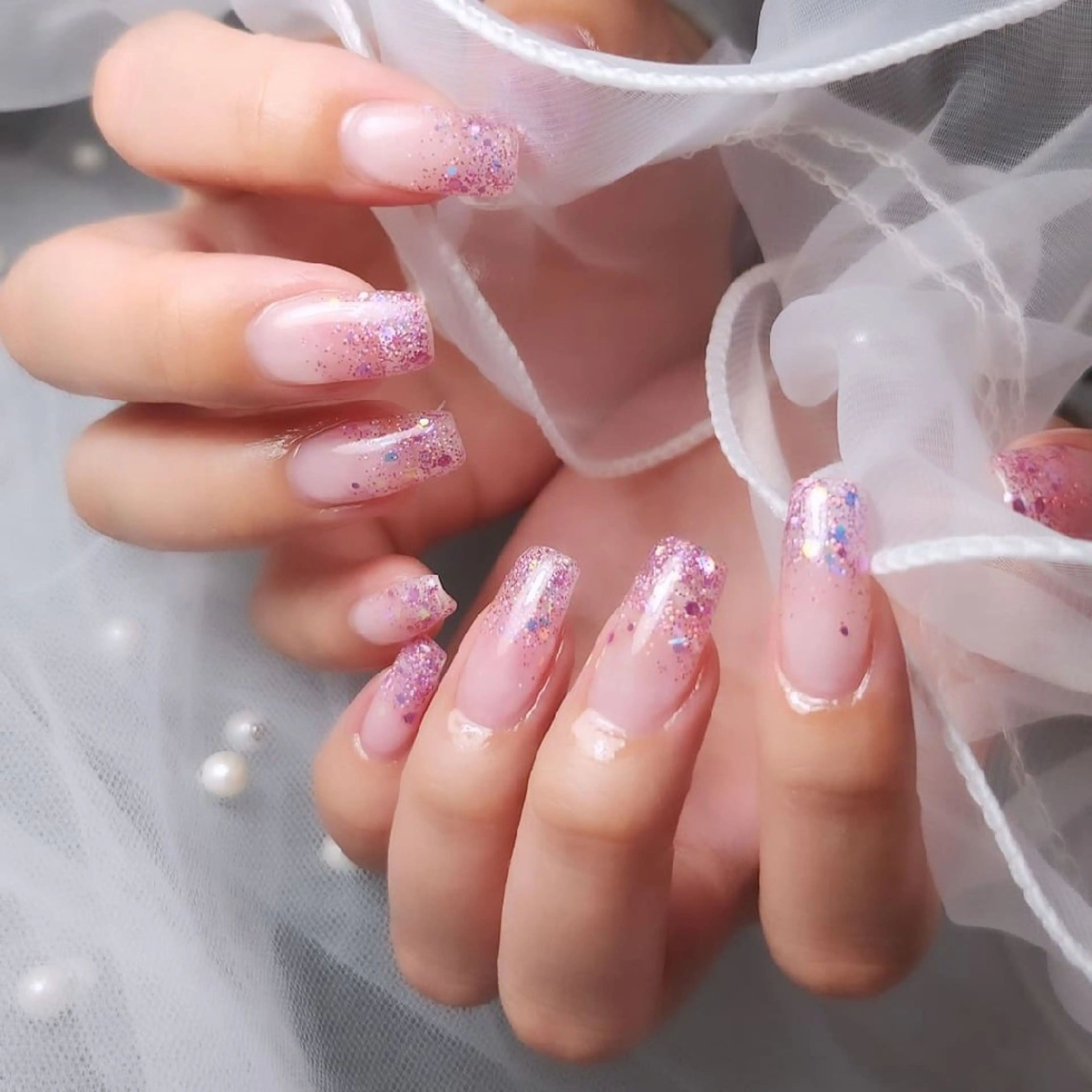 ネイル ラメ(グリッター) salon de Belleのネイルデザイン