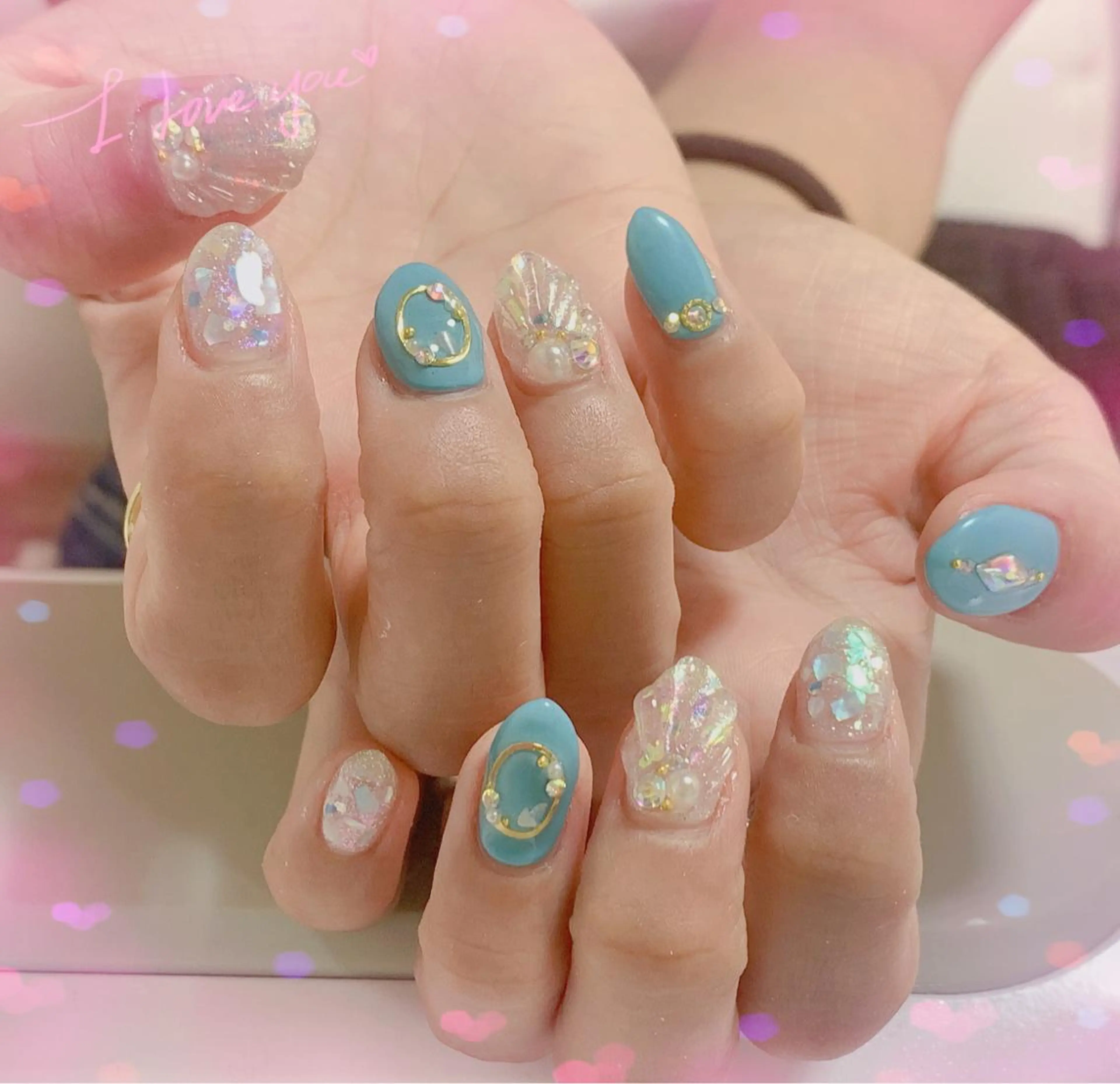 ネイル 夏ネイル 林 ✨syousyouのネイルデザイン