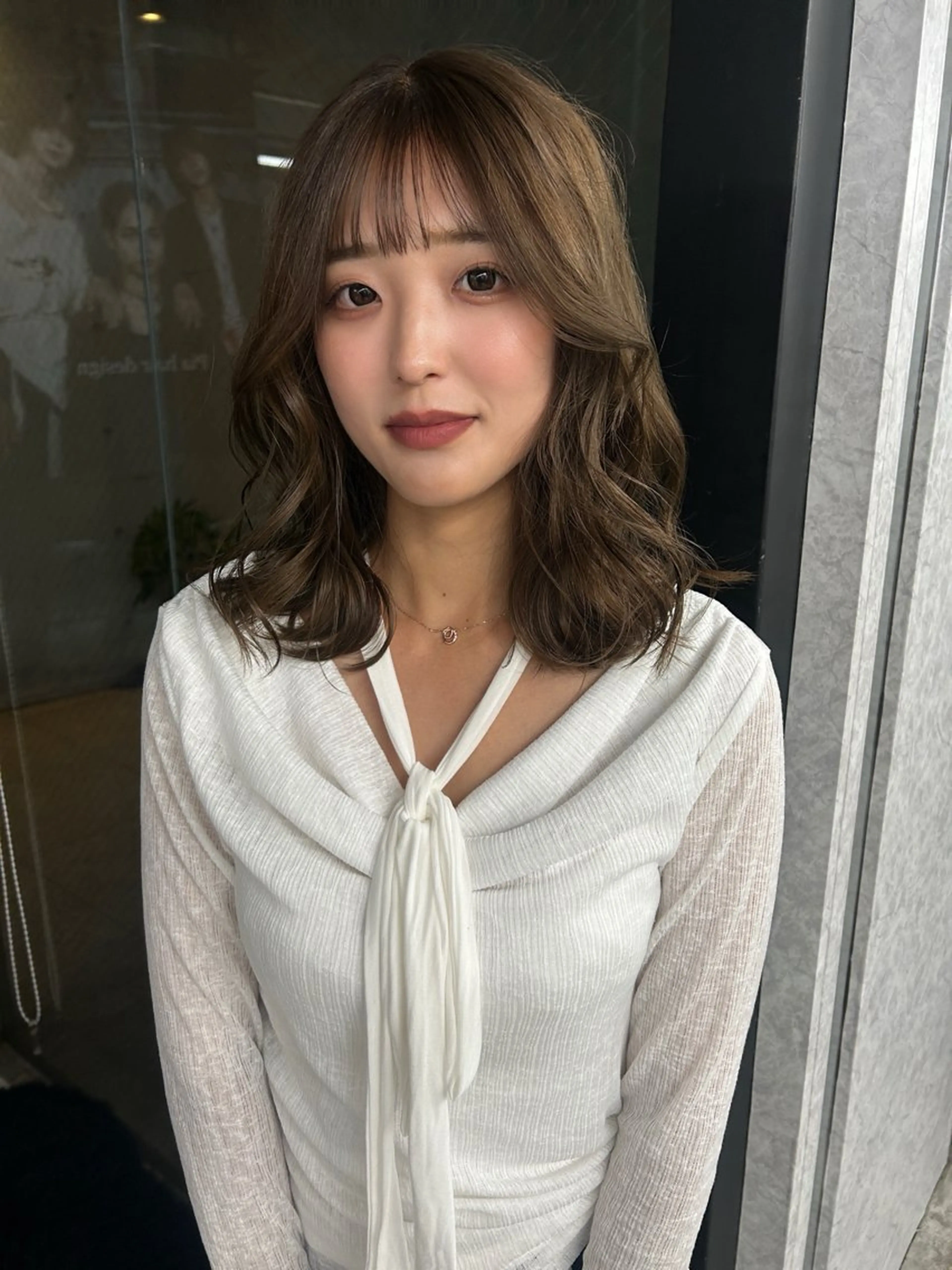 ミディアム ヘアカラー レイカ /ハイトーン/ボブ♪のヘアスタイル