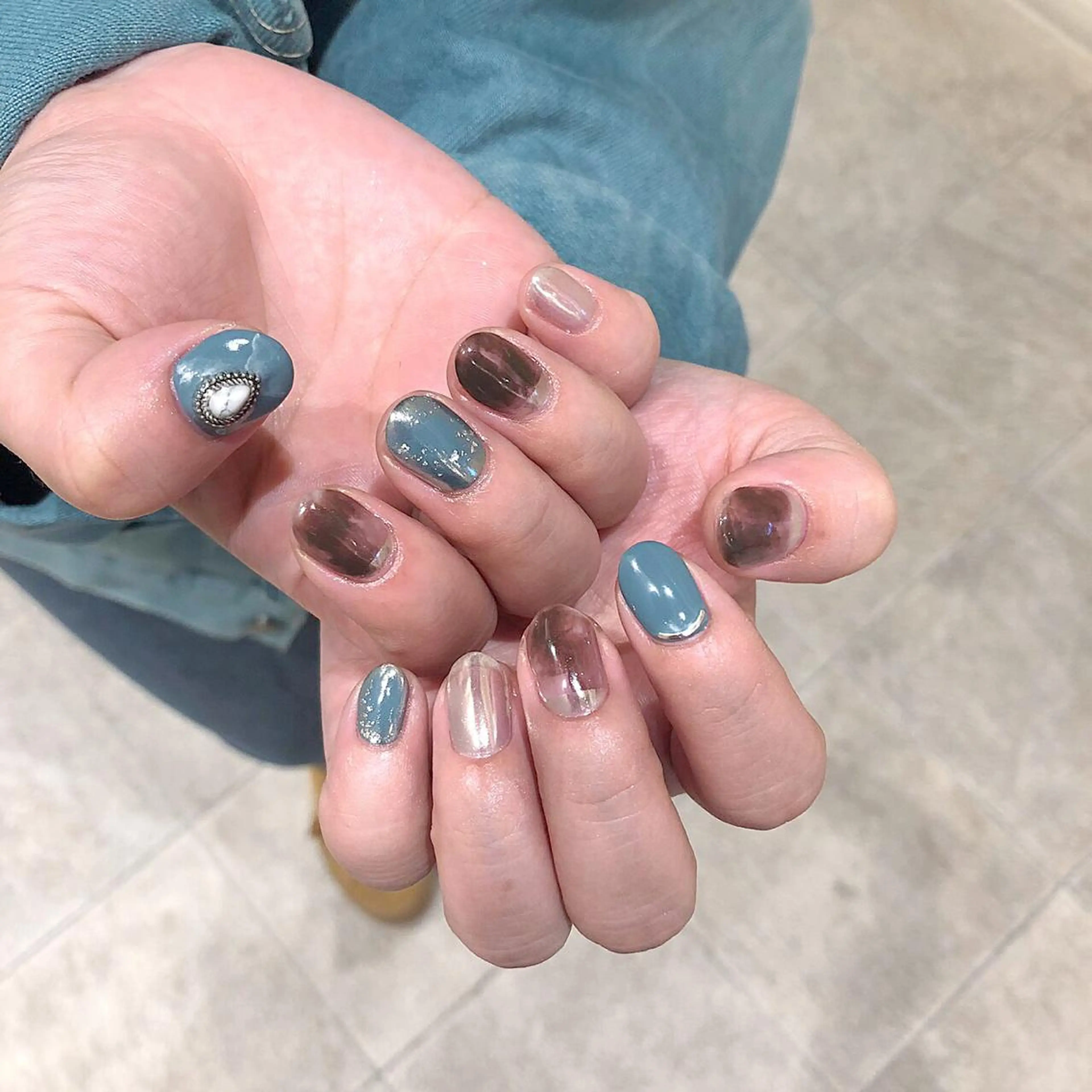 ネイル ニュアンスネイル Kanon 🤍のネイルデザイン