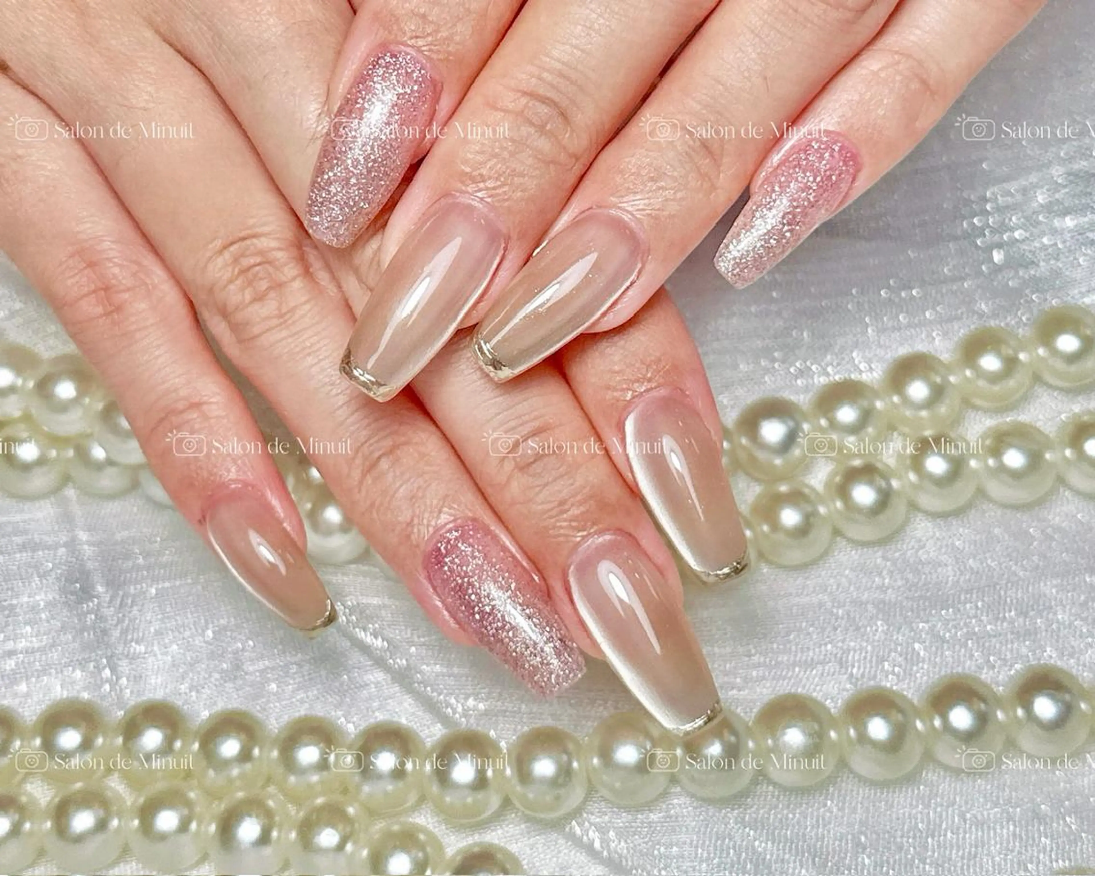 ネイル Salon de Minuit🦩のネイルデザイン