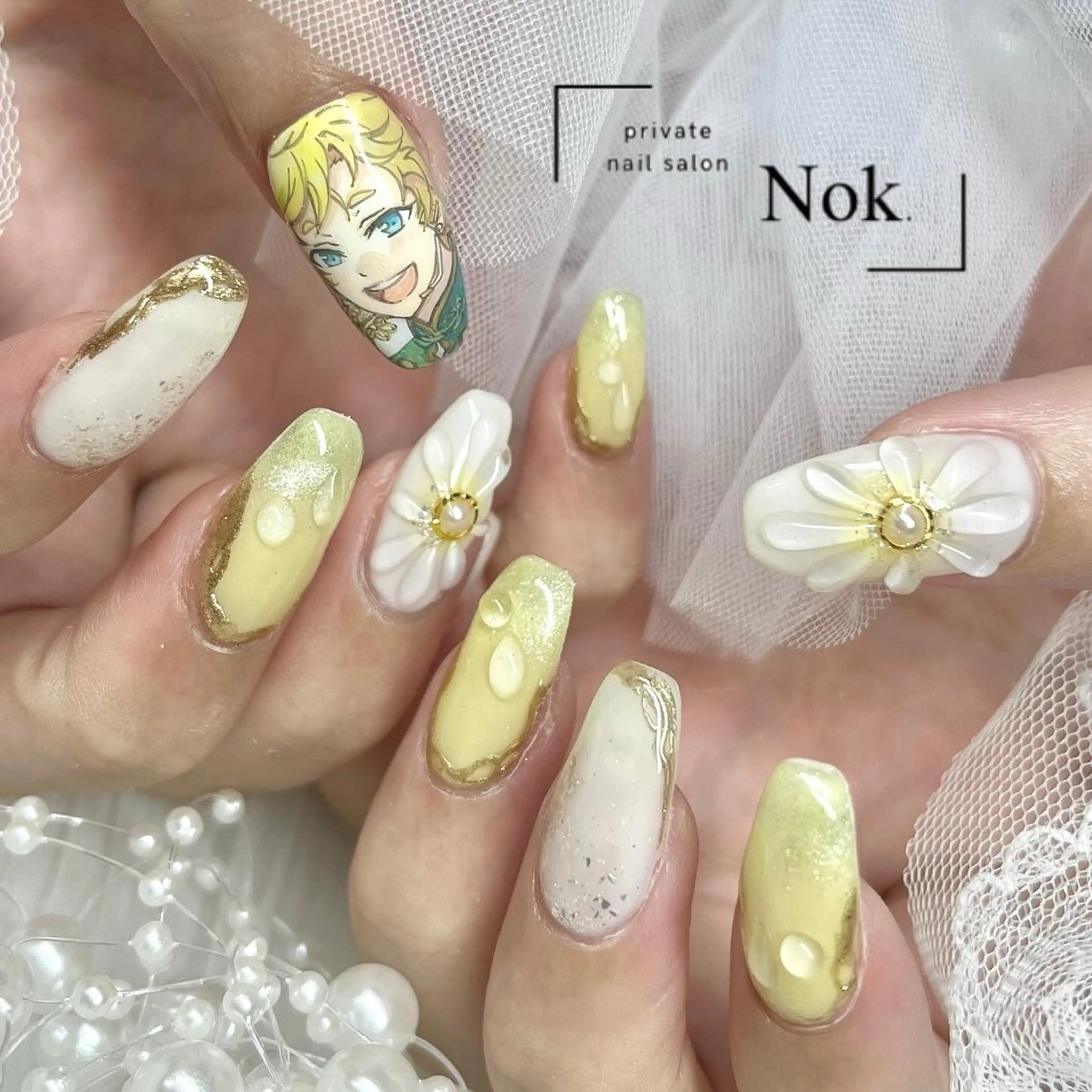 ネイル ハンドネイル 池袋痛ネイル Nok. 渡辺のネイルデザイン