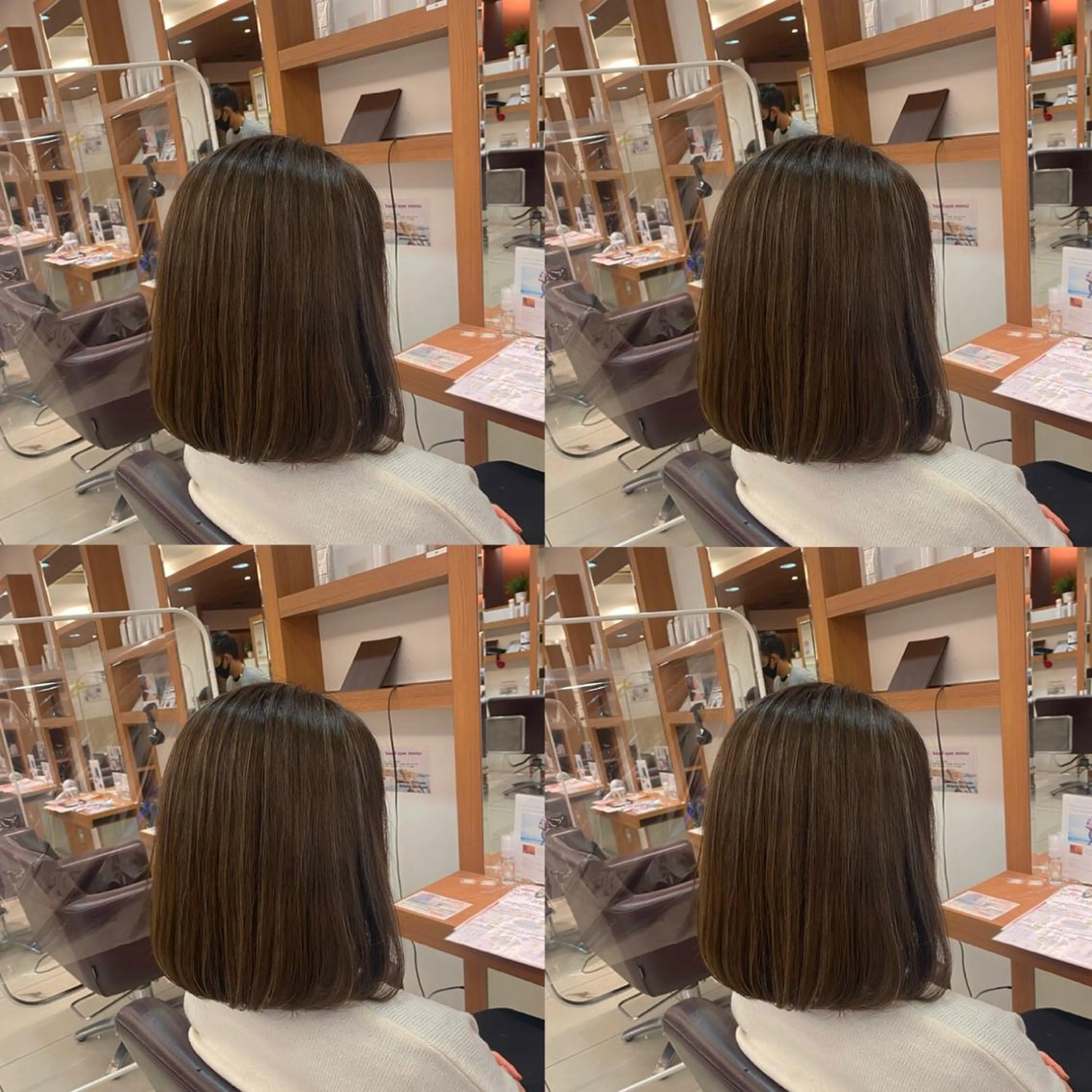 ミディアム カラー ヘアカラー トリートメント 【カラー指名No 1✨】原田響のヘアスタイル